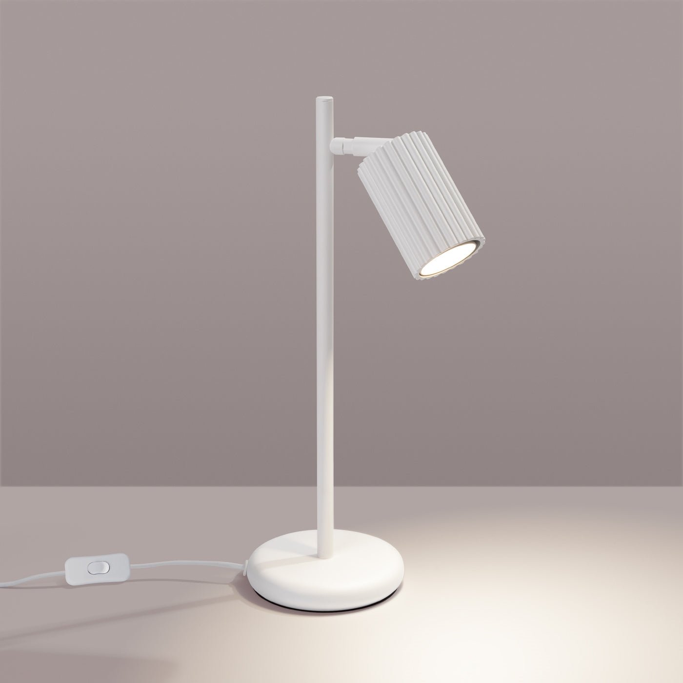 Tischlampe "KARBON" – Schreibtischlampen in Weiß | Dexity Lichtdesign