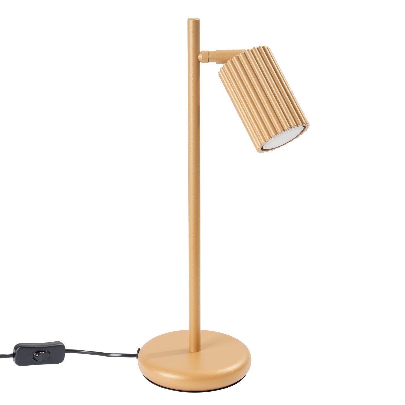 Tischlampe "KARBON" – Schreibtischlampen in Golden | Dexity Lichtdesign