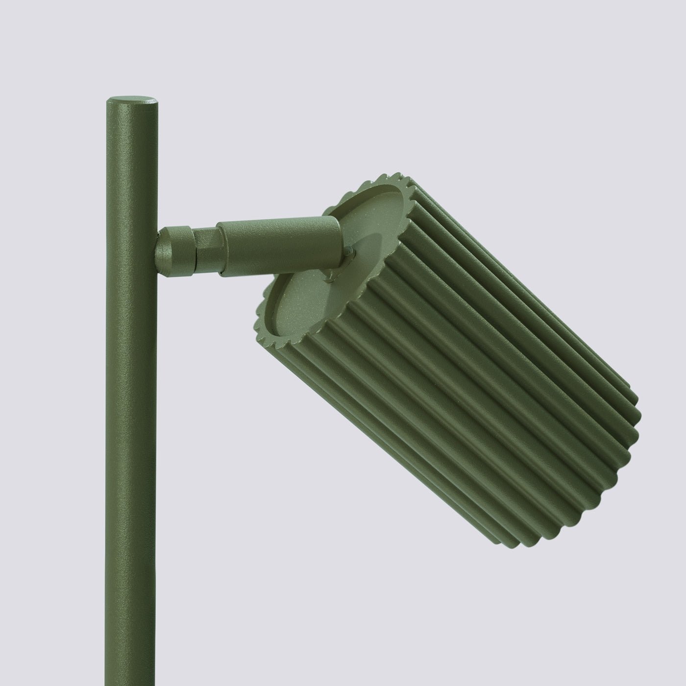 Tischlampe "KARBON" – Schreibtischlampen in Olivgrün | Dexity Lichtdesign