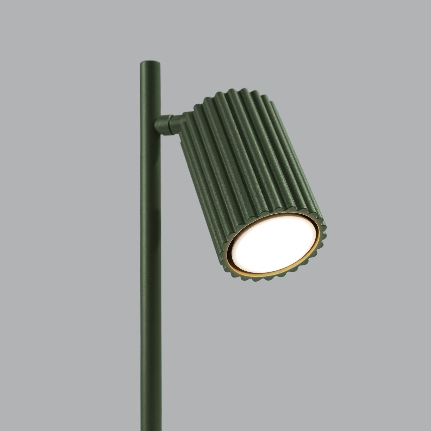 Tischlampe "KARBON" – Schreibtischlampen in Olivgrün | Dexity Lichtdesign