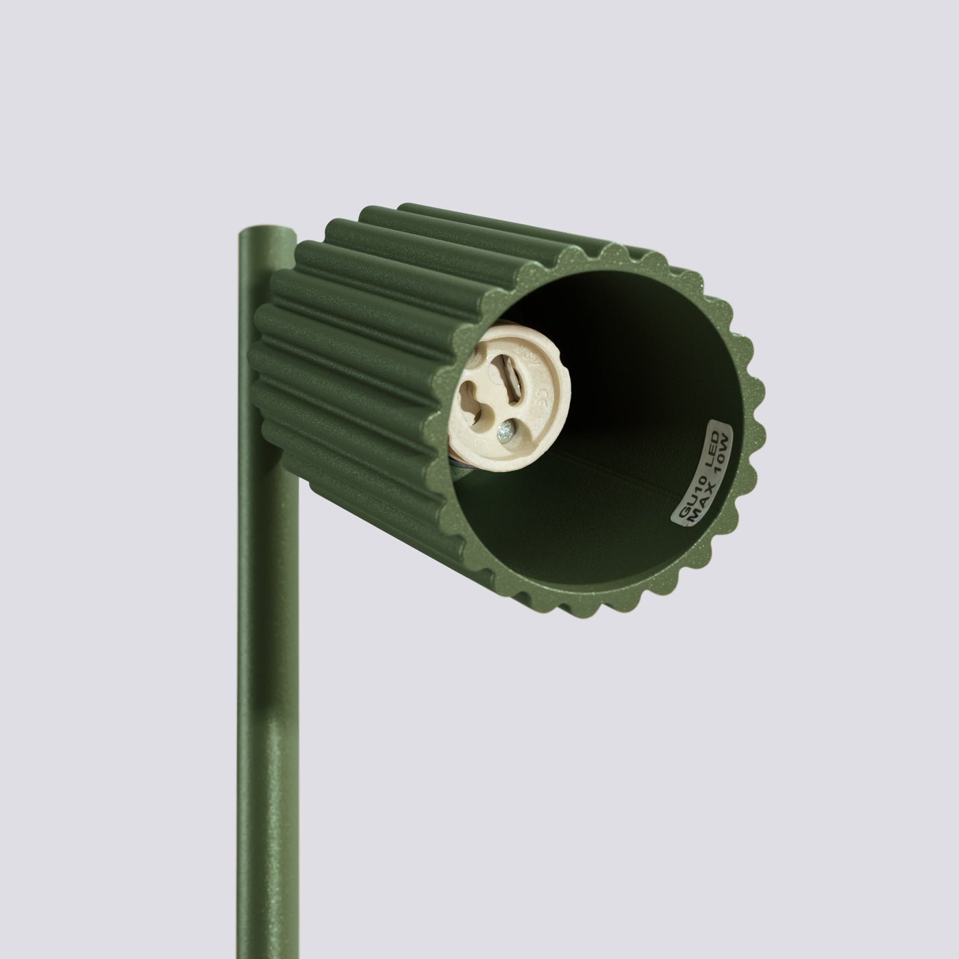 Tischlampe "KARBON" – Schreibtischlampen in Olivgrün | Dexity Lichtdesign