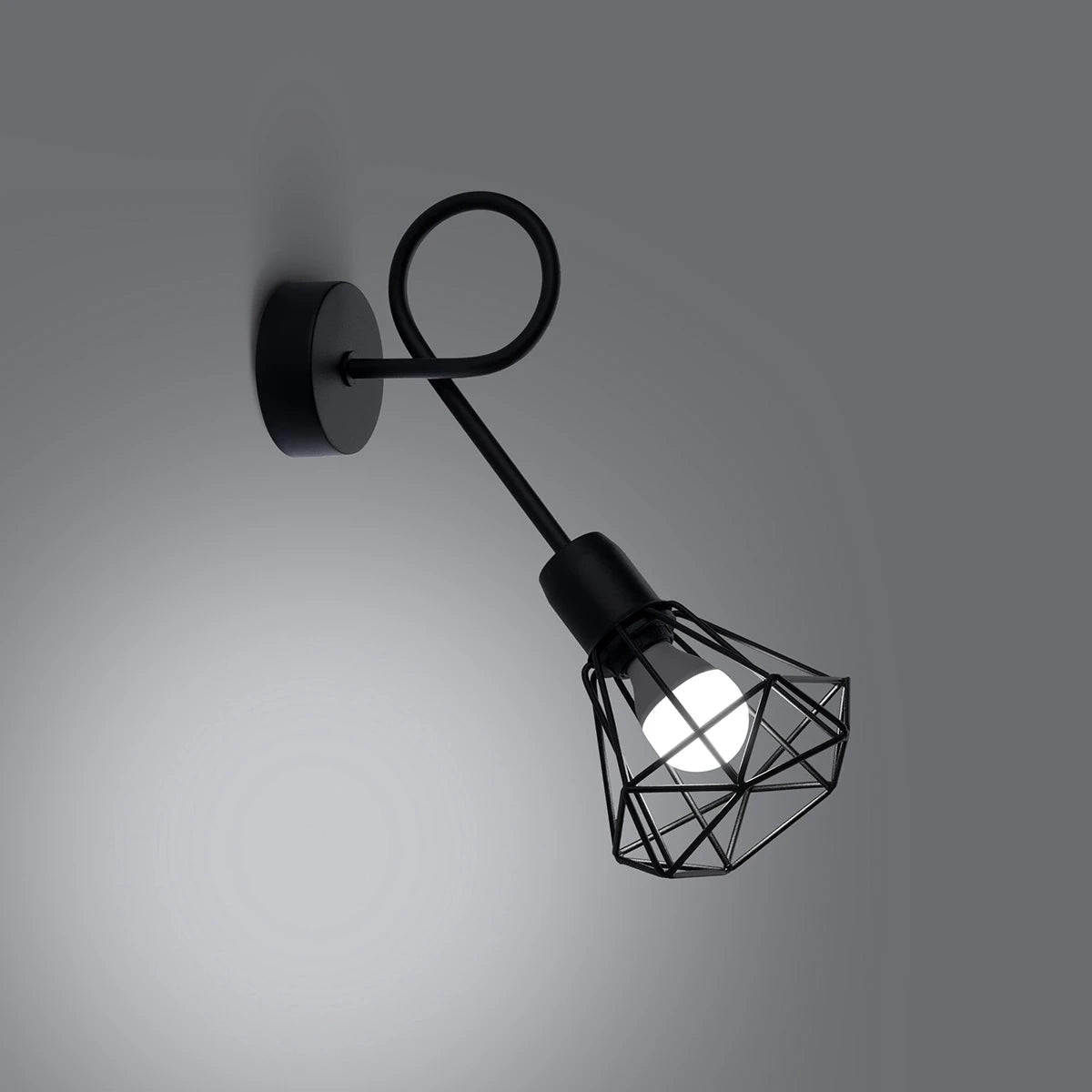 Wandleuchte "ARTEMIS 1S" – Wandlampen in Schwarz | Dexity Lichtdesign