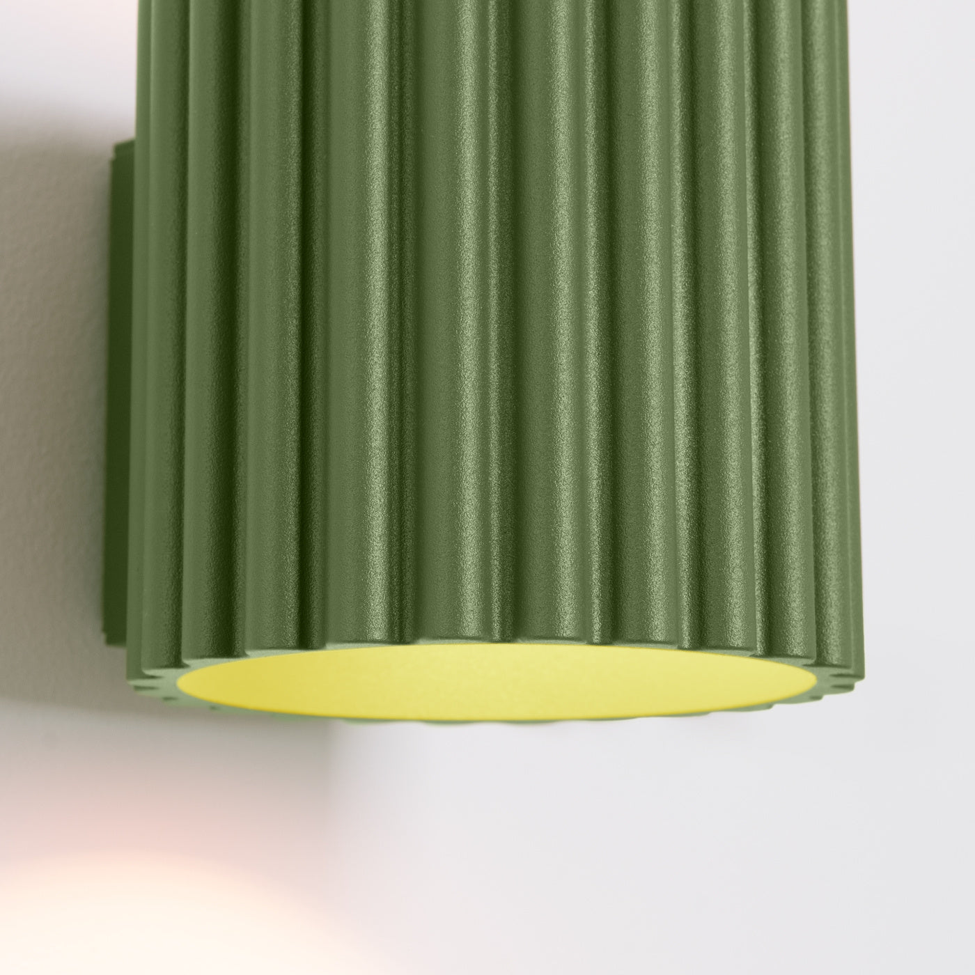 Wandleuchte "AURA" – Wandlampen in Olivgrün | Dexity Lichtdesign