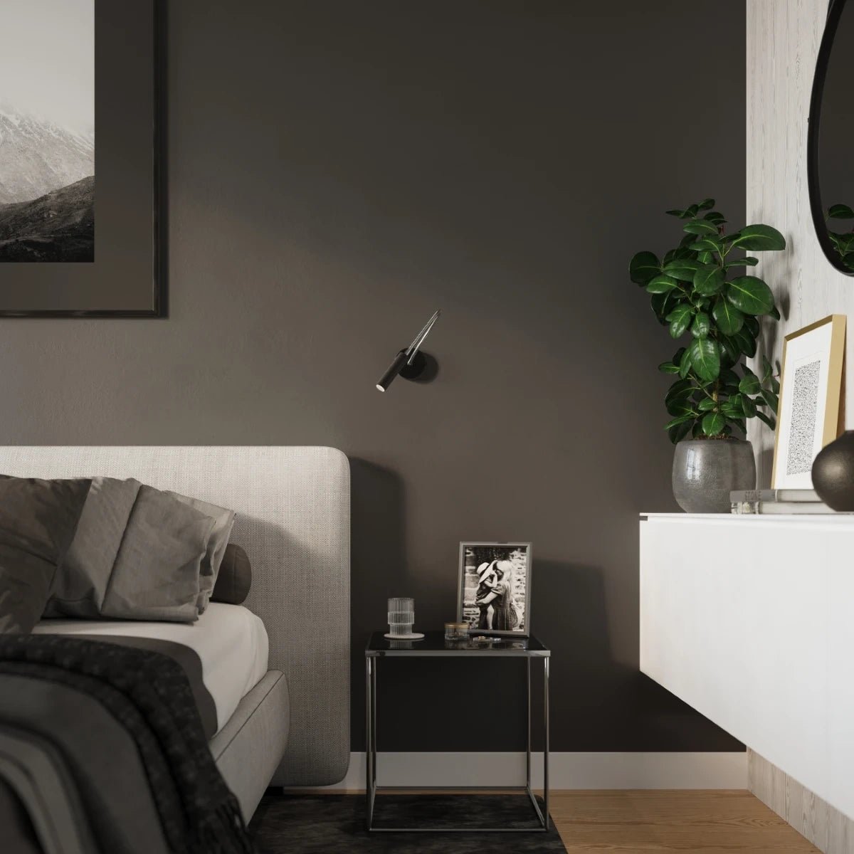 Wandleuchte "AXIL" – Wandlampen in Schwarz | Dexity Lichtdesign