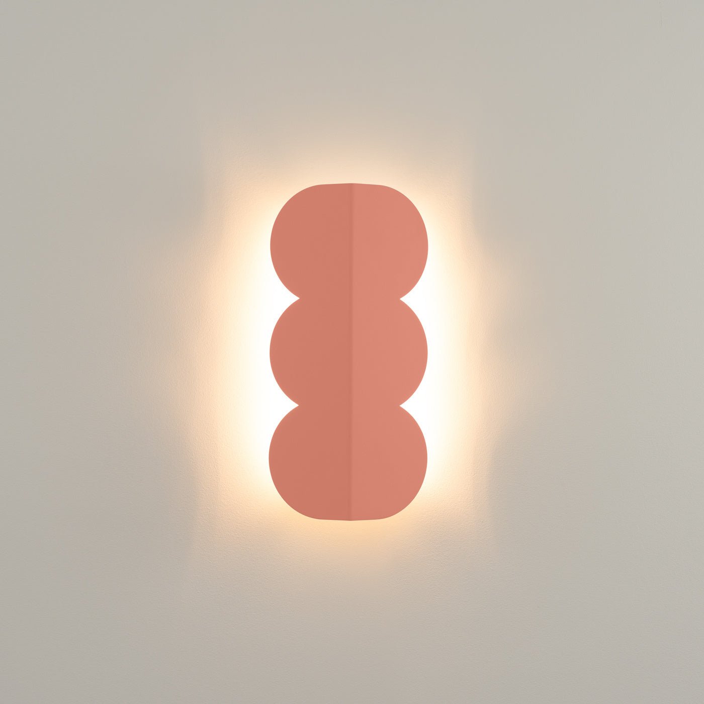Wandleuchte "BISCUIT" – Wandleuchte in Apricot | Dexity Lichtdesign
