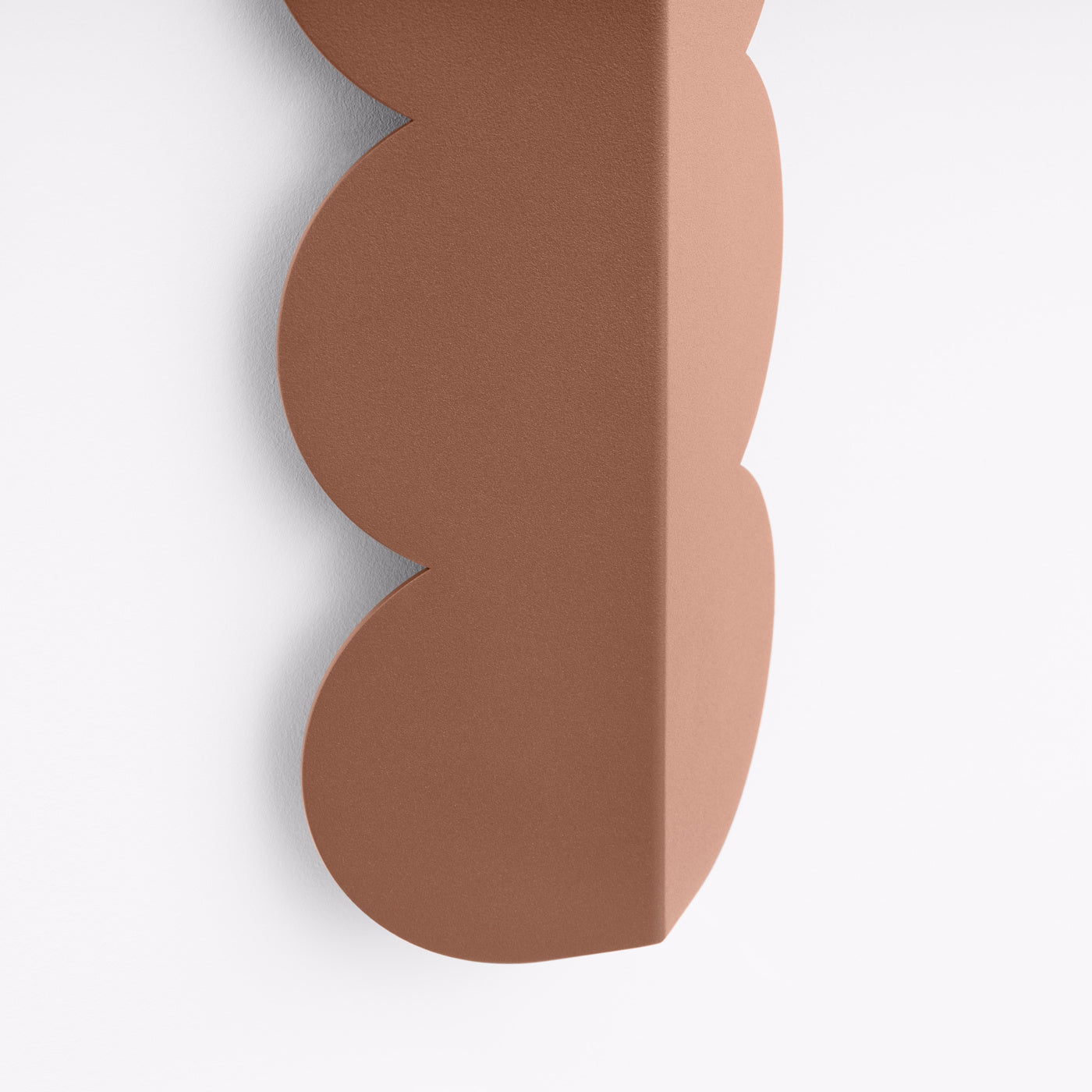 Wandleuchte "BISCUIT" – Wandleuchte in Roter Ocker | Dexity Lichtdesign