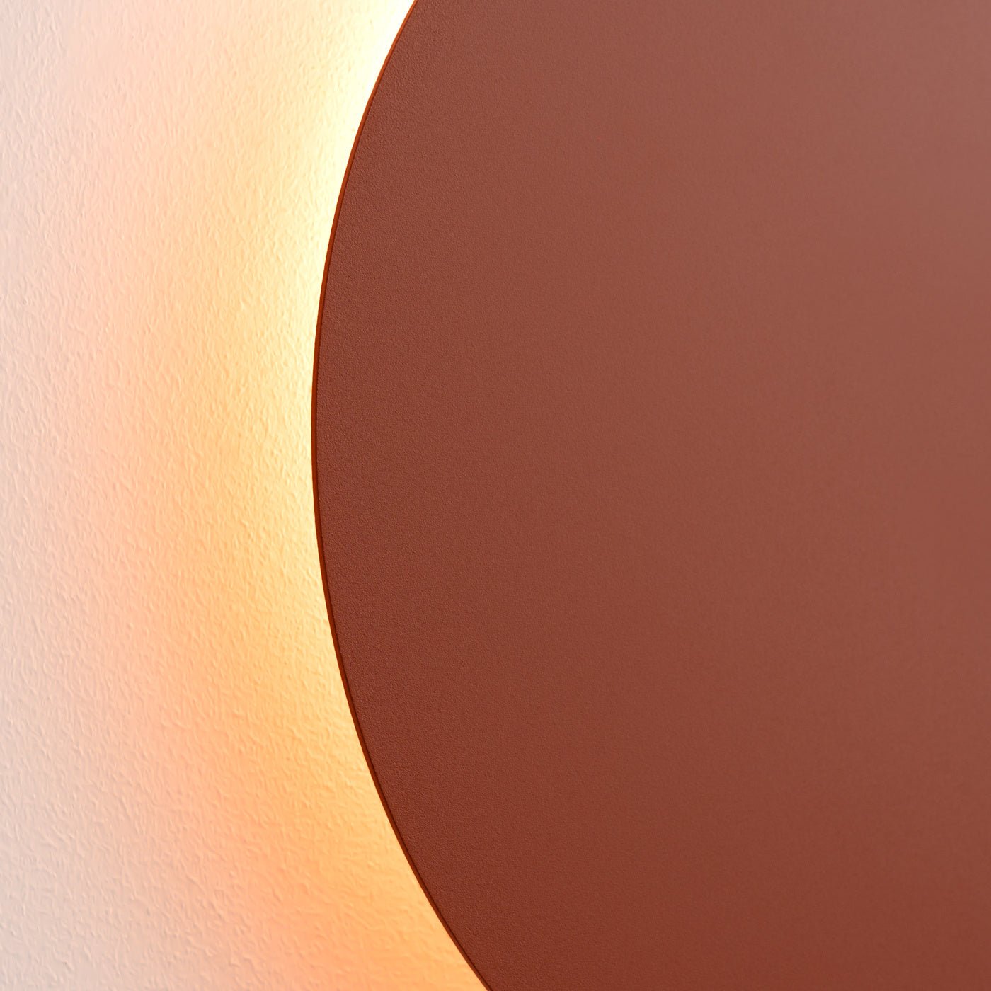 Wandleuchte "BORGEN" 3000K – Wandleuchte in Roter Ocker | Dexity Lichtdesign