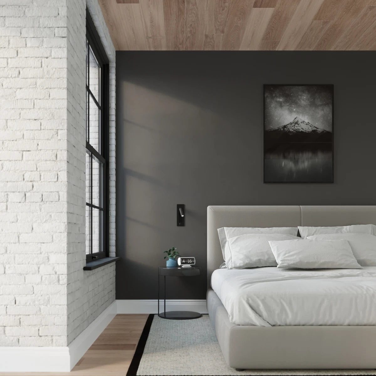 Wandleuchte "ENIF" – Wandlampen in Schwarz | Dexity Lichtdesign