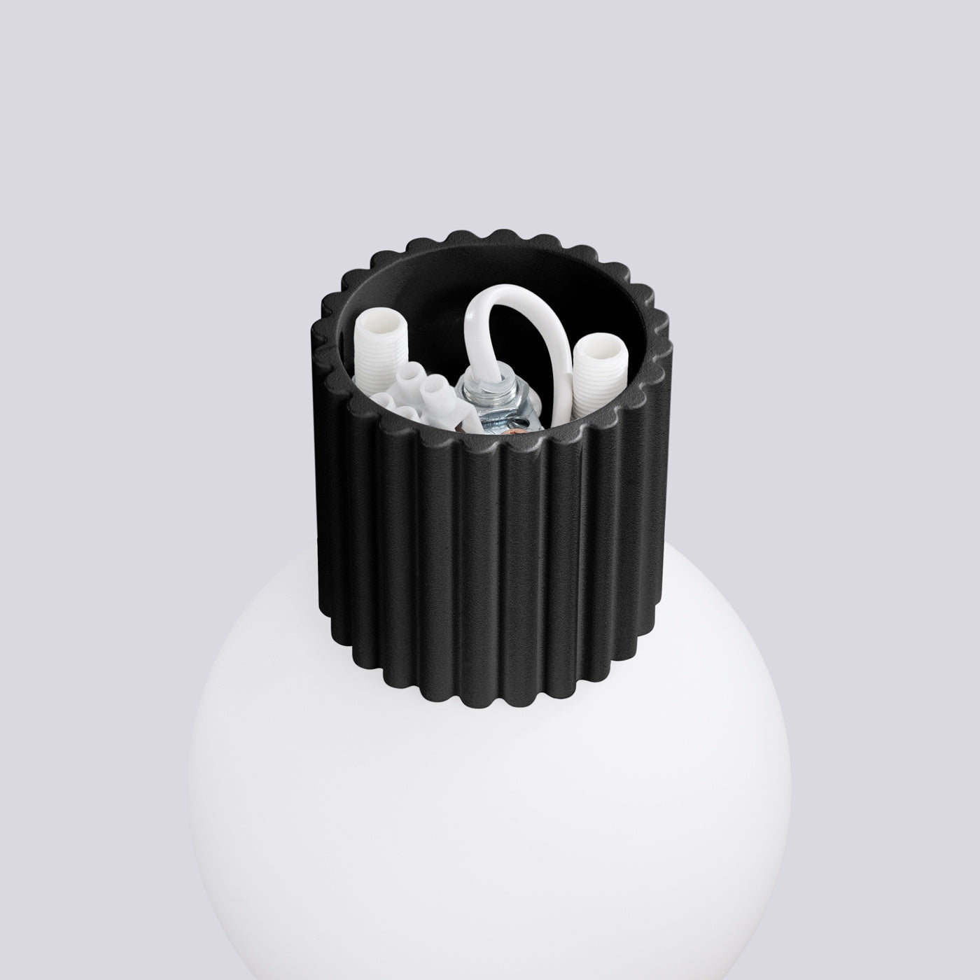 Wandleuchte "HALO" (IP44) – Wandleuchte in Schwarz | Dexity Lichtdesign