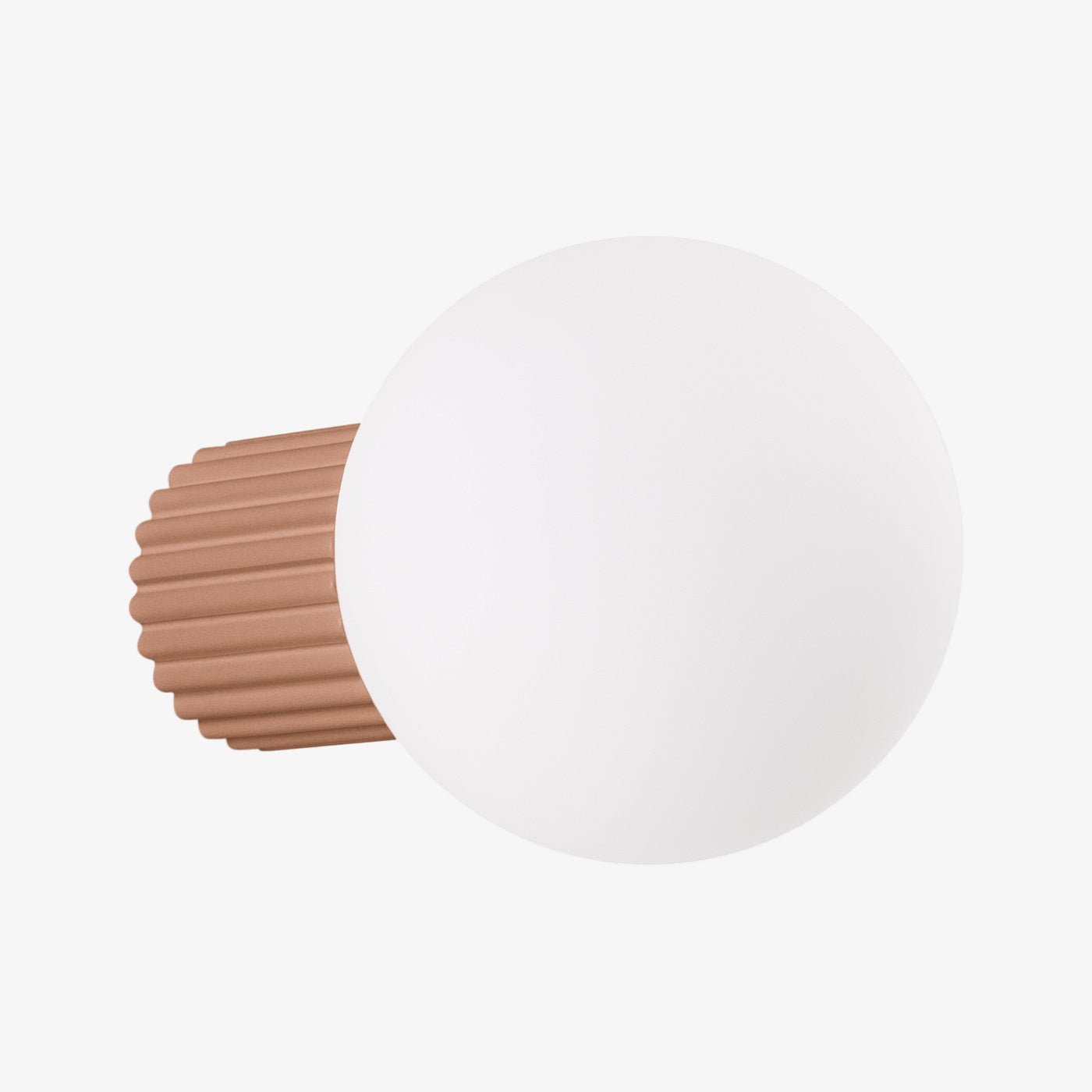 Wandleuchte "HALO" (IP44) – Wandleuchte in Mokka | Dexity Lichtdesign