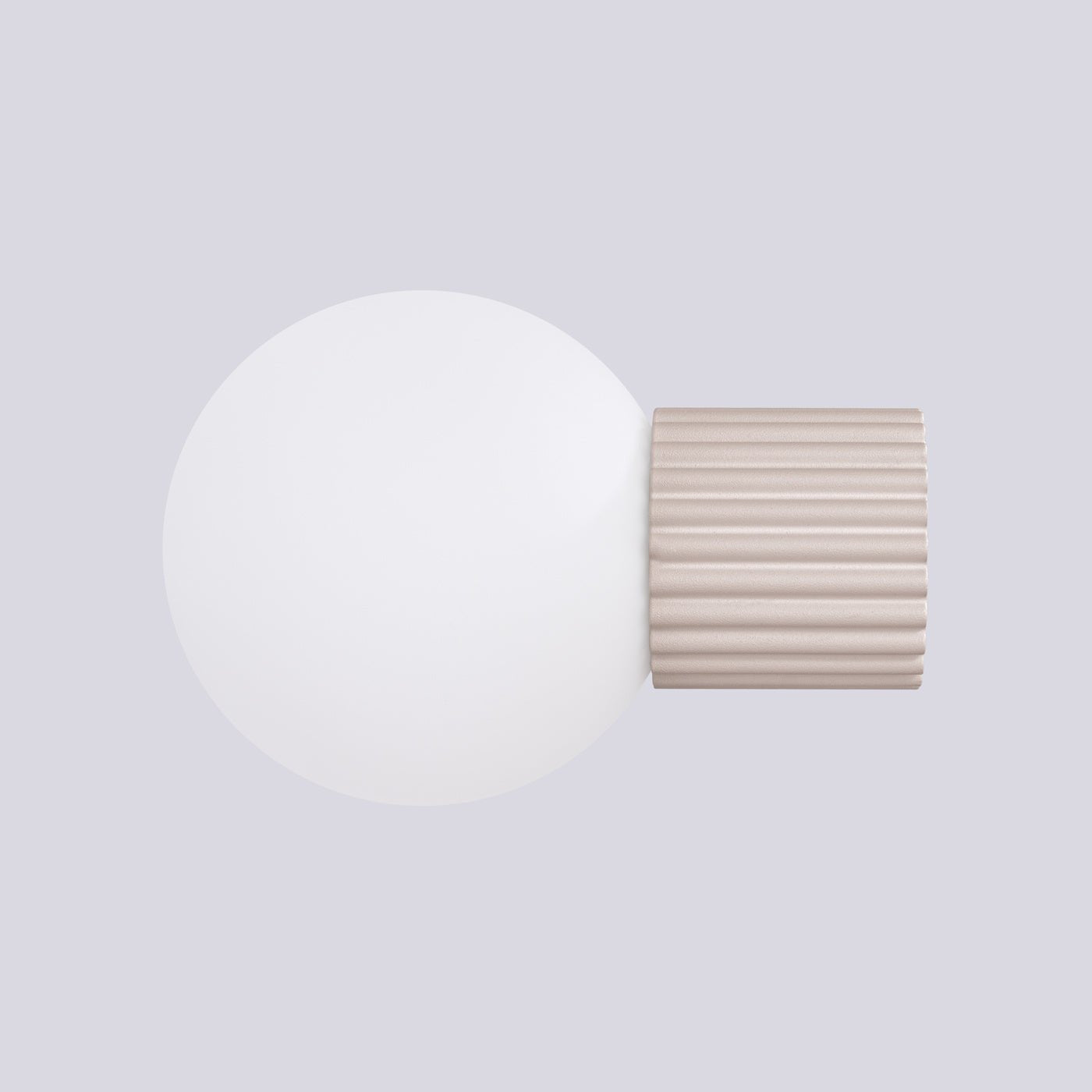Wandleuchte "HALO" (IP44) – Wandleuchte in Taupe | Dexity Lichtdesign