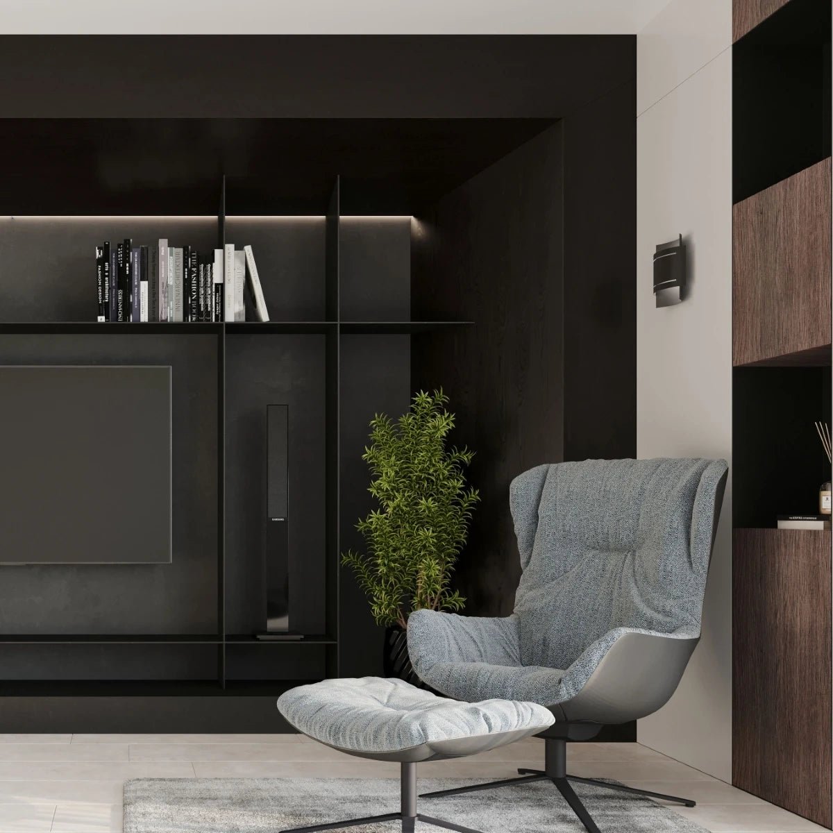 Wandleuchte "HESTIA" – Wandlampen in Schwarz | Dexity Lichtdesign