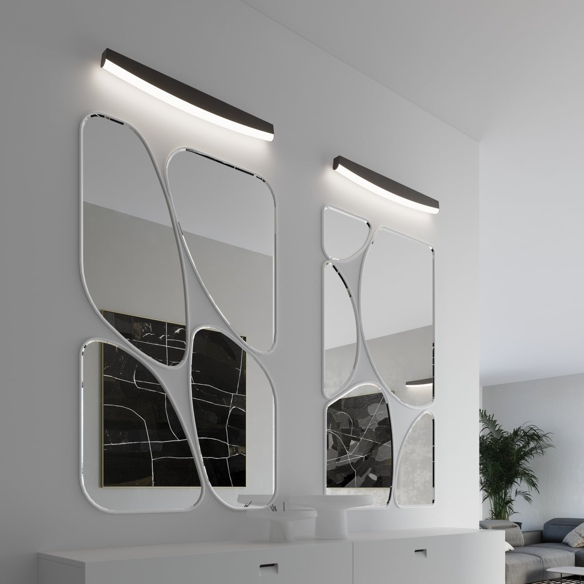 Wandleuchte "JORUN" 4000K – Wandleuchte in Schwarz | Dexity Lichtdesign