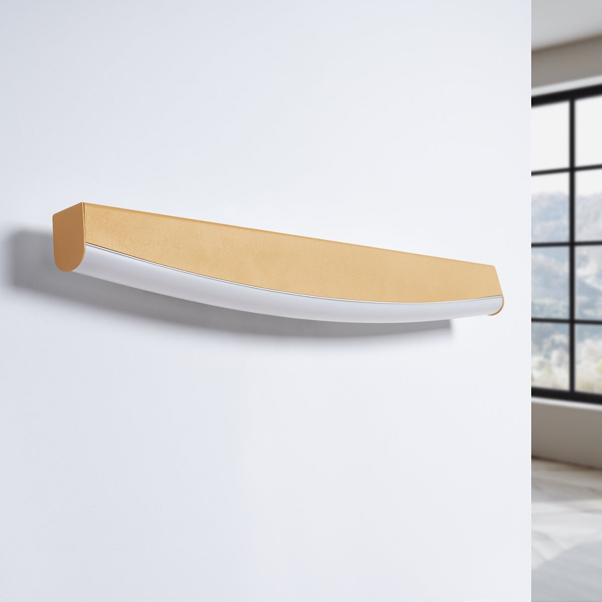 Wandleuchte "JORUN" 4000K – Wandleuchte in Golden | Dexity Lichtdesign