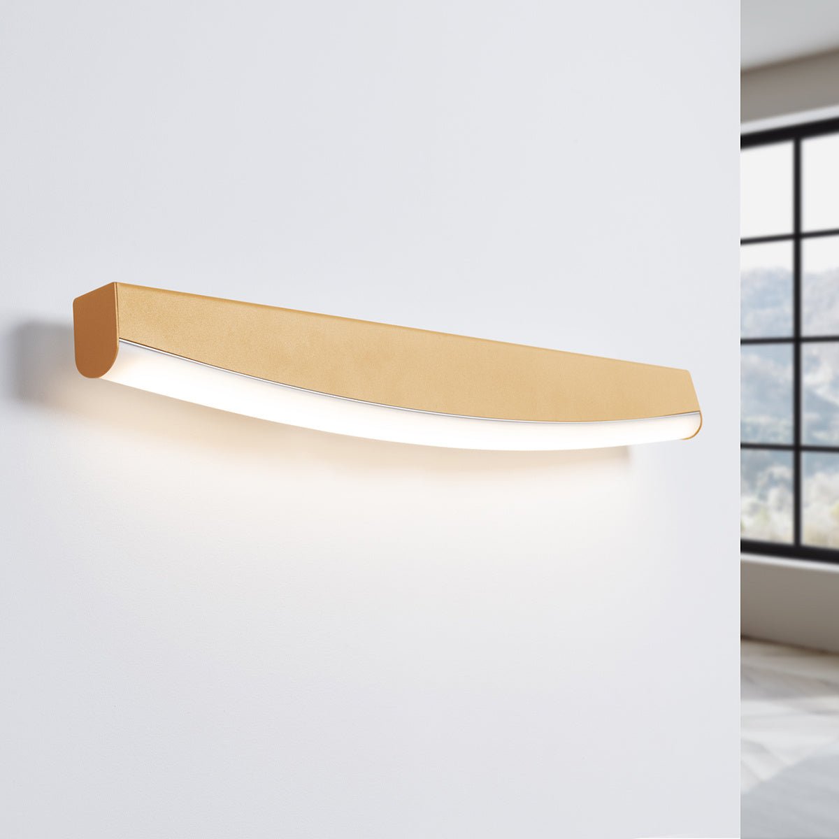 Wandleuchte "JORUN" 4000K – Wandleuchte in Golden | Dexity Lichtdesign