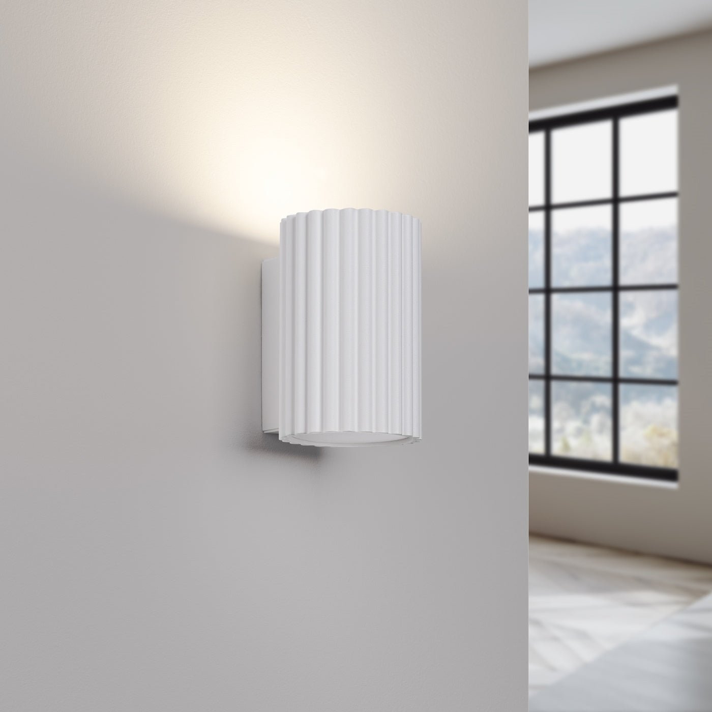 Wandleuchte "KARBON 10" – Wandleuchte in Weiß | Dexity Lichtdesign
