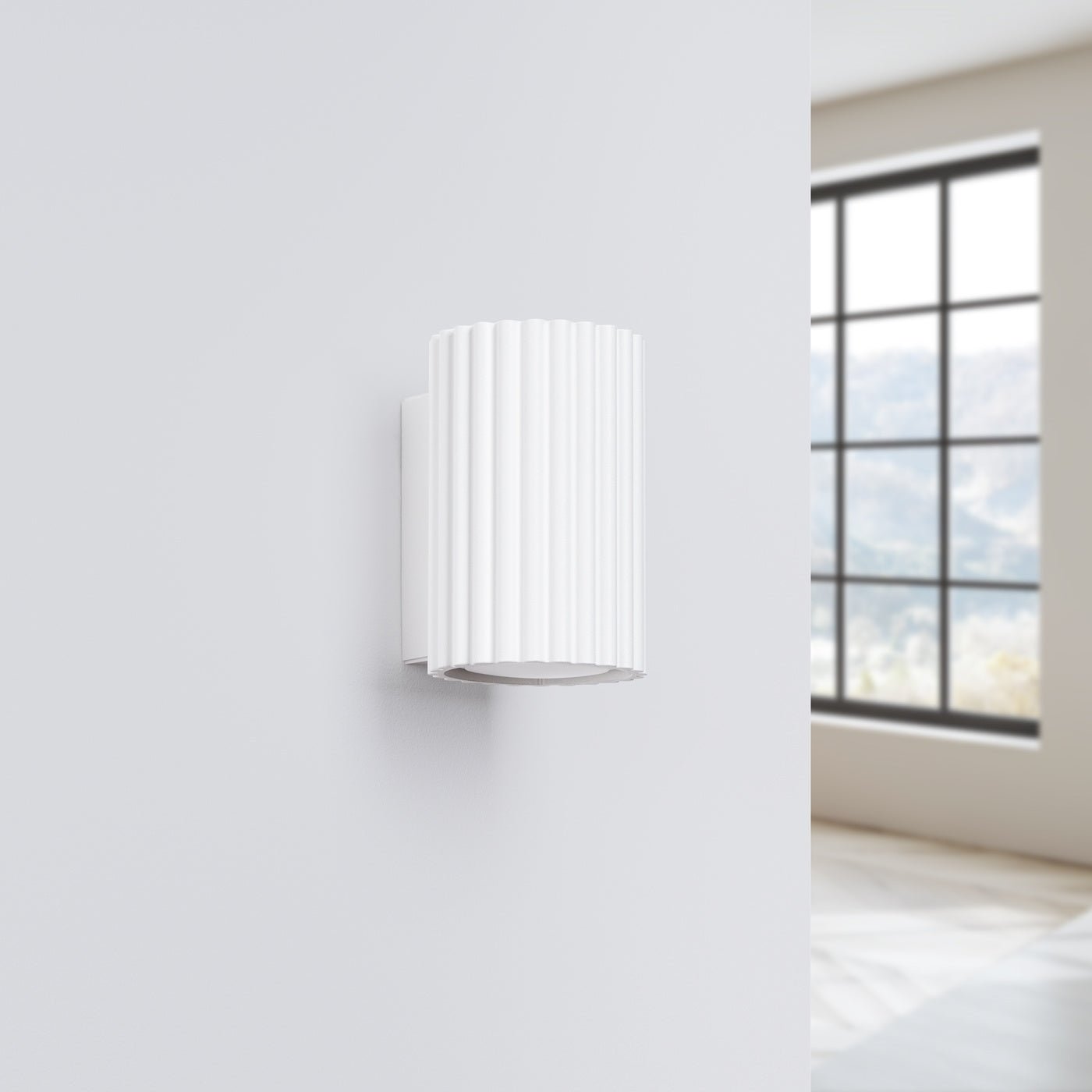 Wandleuchte "KARBON 10" – Wandleuchte in Weiß | Dexity Lichtdesign