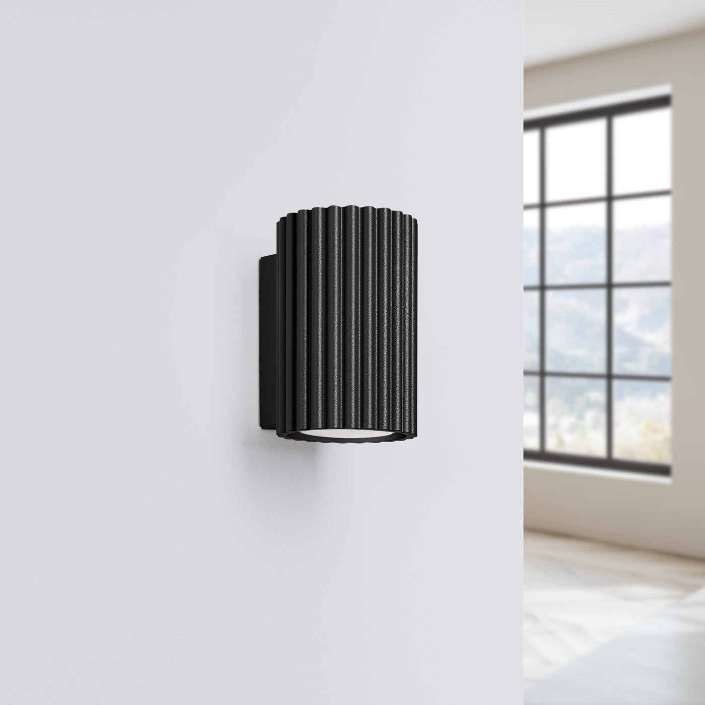 Wandleuchte "KARBON 10" – Wandleuchte in Schwarz | Dexity Lichtdesign