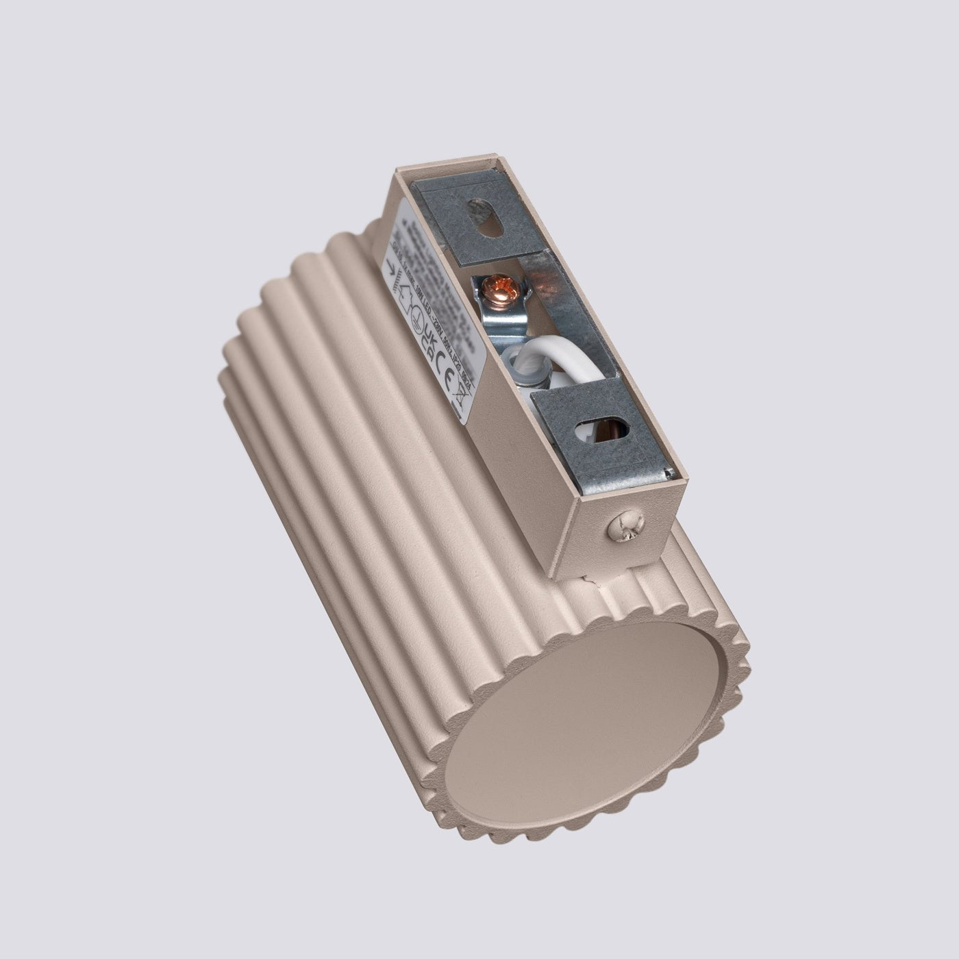 Wandleuchte "KARBON 10" – Wandleuchte in Taupe | Dexity Lichtdesign