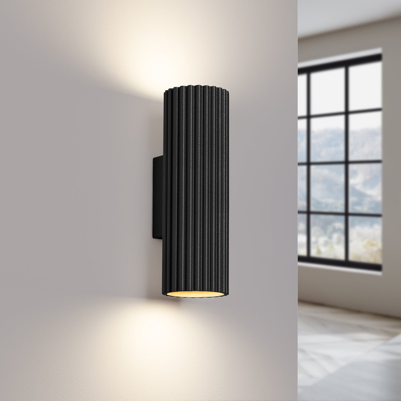 Wandleuchte "KARBON 20" – Wandleuchte in Schwarz | Dexity Lichtdesign