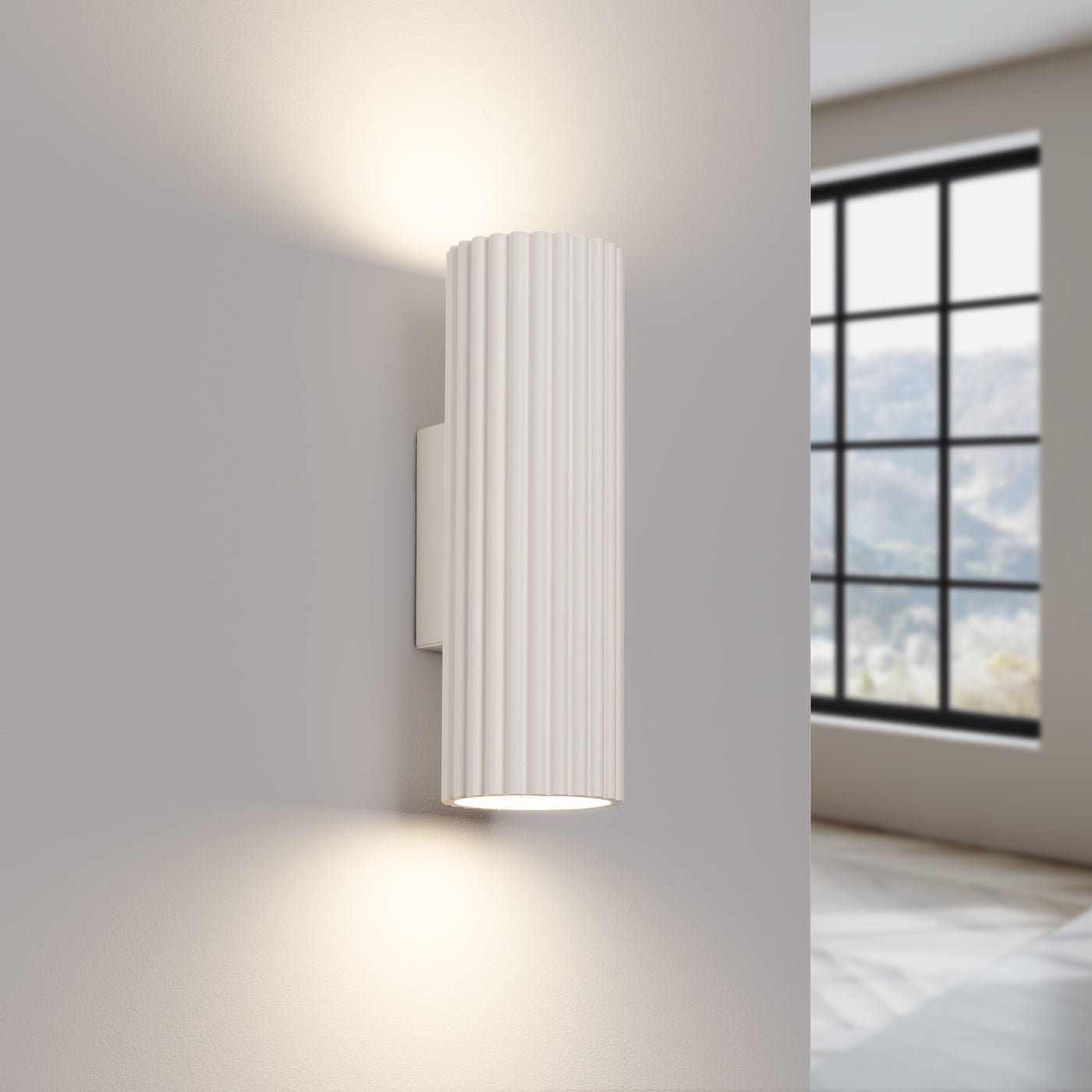 Wandleuchte "KARBON 20" – Wandleuchte in Beige | Dexity Lichtdesign