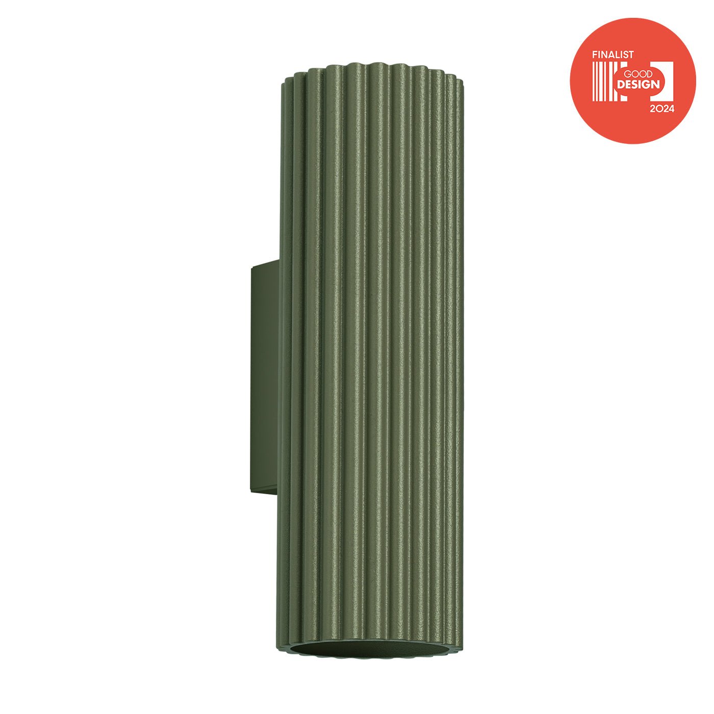 Wandleuchte "KARBON 20" – Wandleuchte in Olivgrün | Dexity Lichtdesign