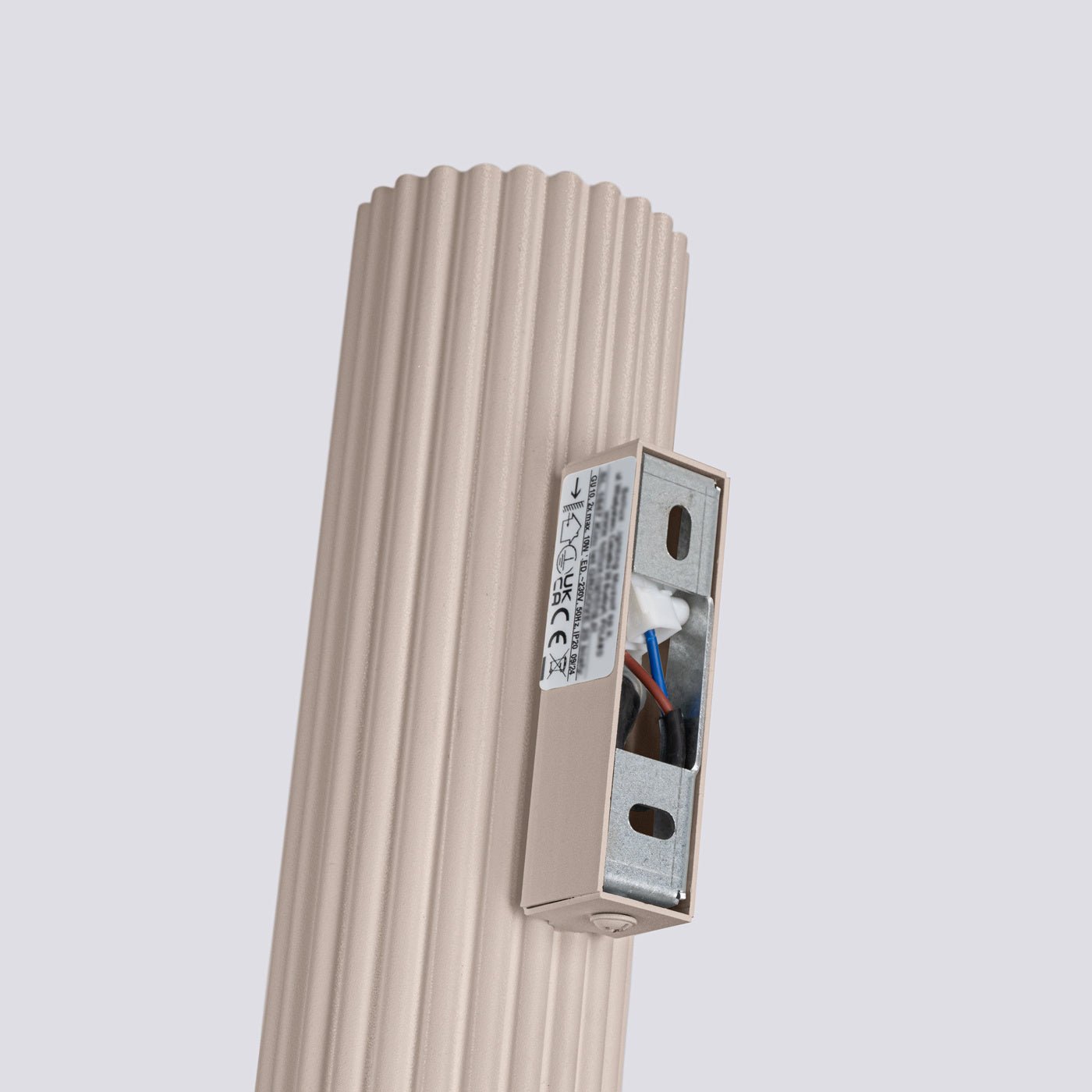 Wandleuchte "KARBON 20" – Wandleuchte in Taupe | Dexity Lichtdesign