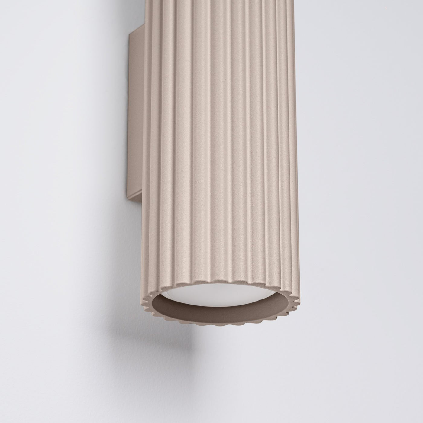 Wandleuchte "KARBON 20" – Wandleuchte in Taupe | Dexity Lichtdesign