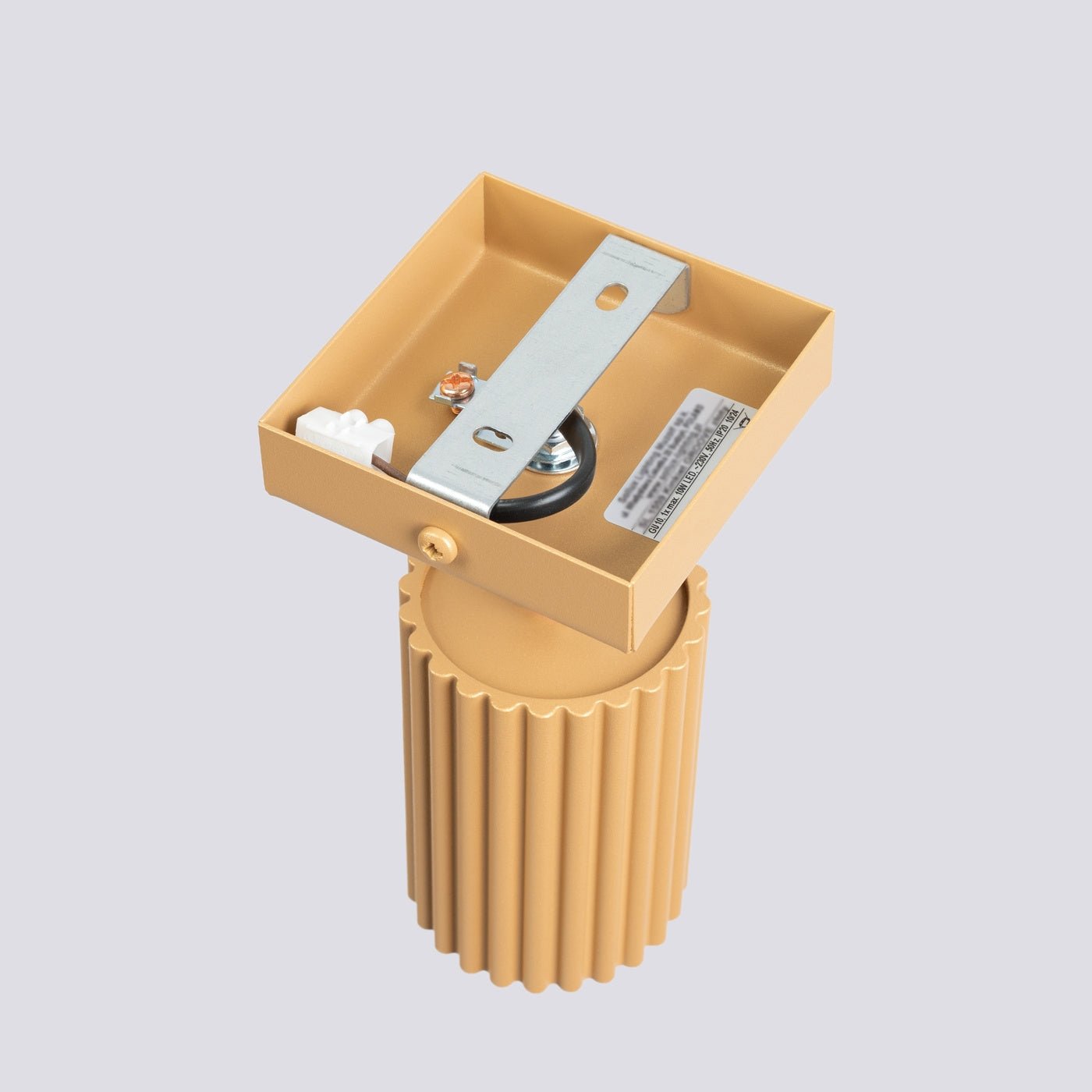 Wandleuchte "KARBON" – Wandleuchte in Golden | Dexity Lichtdesign