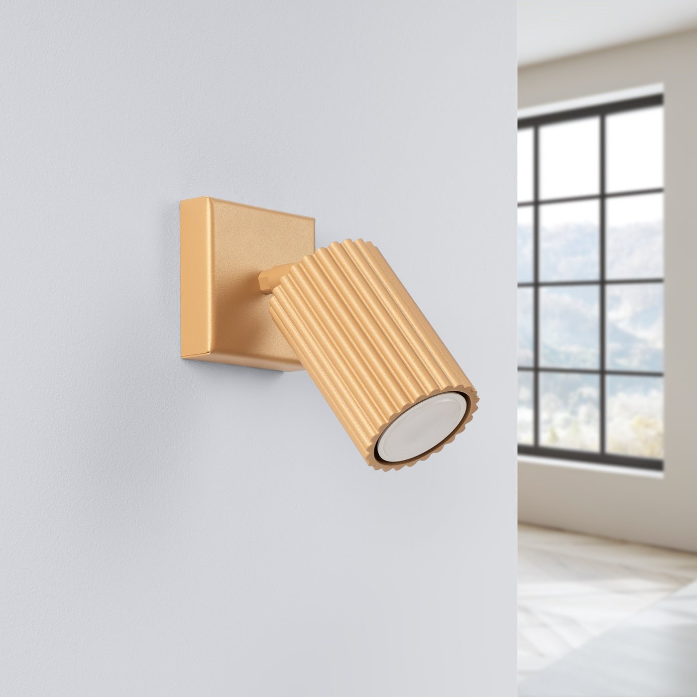 Wandleuchte "KARBON" – Wandleuchte in Golden | Dexity Lichtdesign
