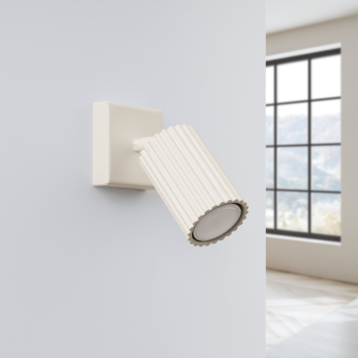 Wandleuchte "KARBON" – Wandleuchte in Beige | Dexity Lichtdesign