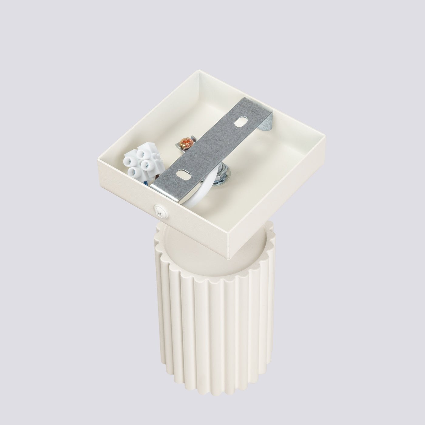 Wandleuchte "KARBON" – Wandleuchte in Beige | Dexity Lichtdesign