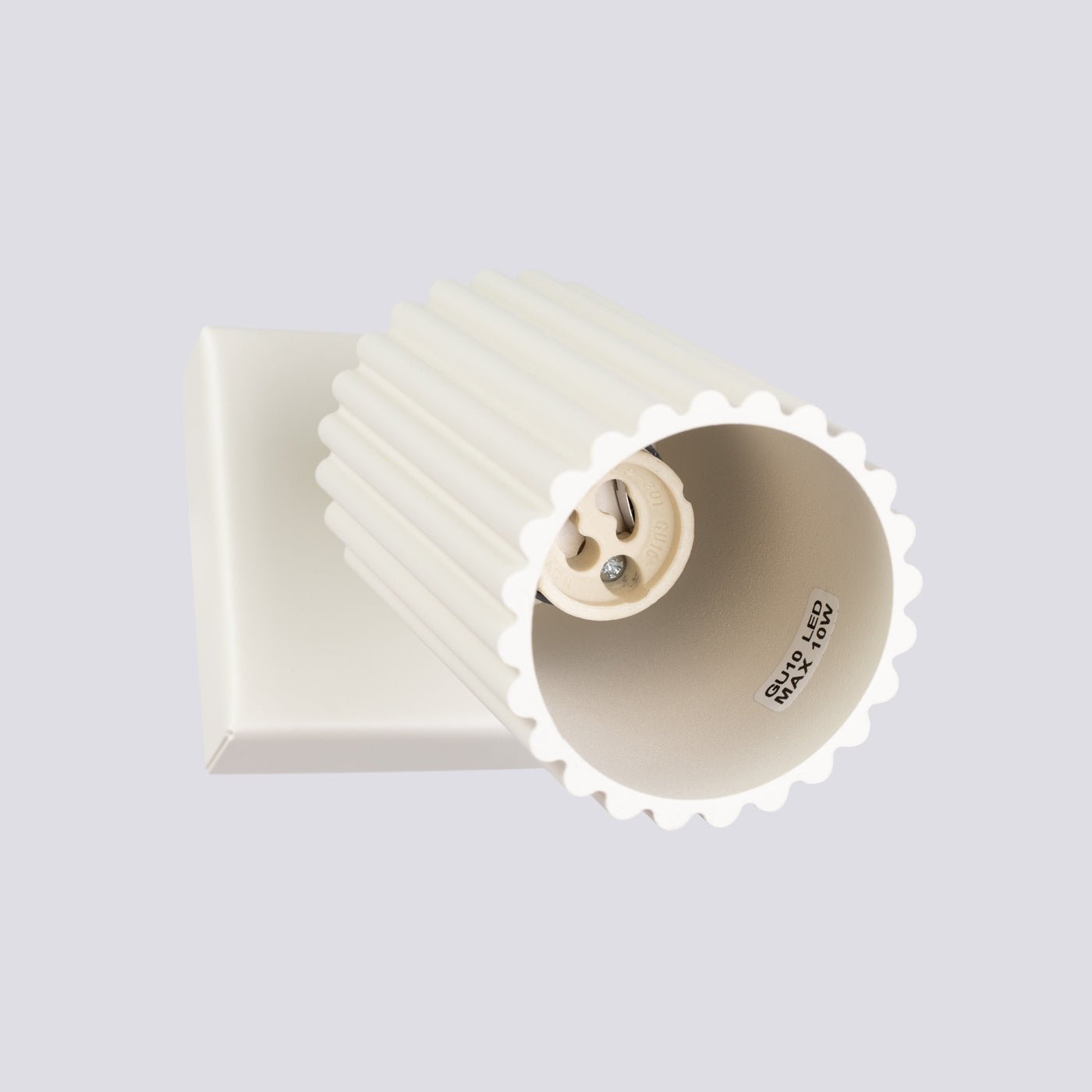 Wandleuchte "KARBON" – Wandleuchte in Beige | Dexity Lichtdesign