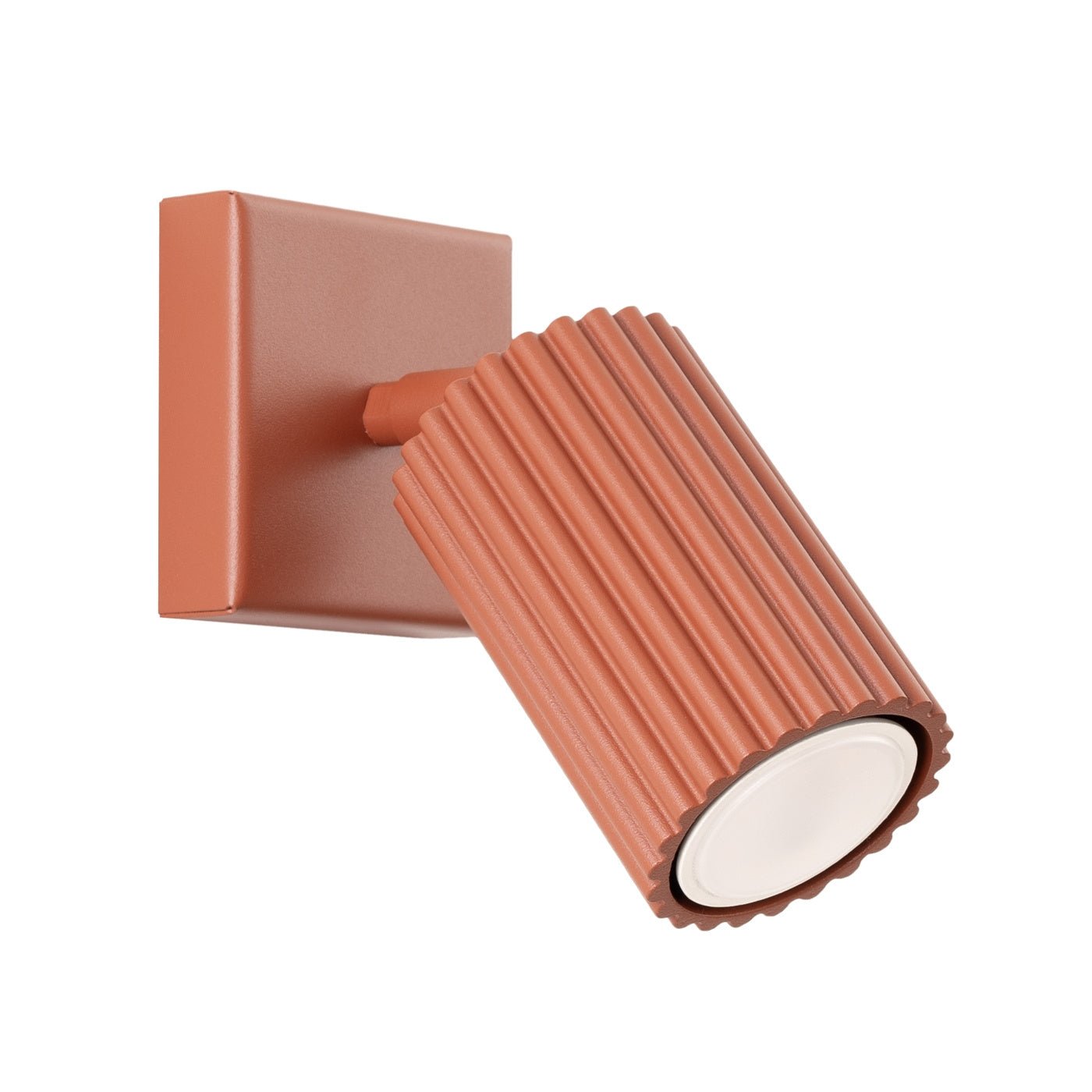 Wandleuchte "KARBON" – Wandleuchte in Roter Ocker | Dexity Lichtdesign