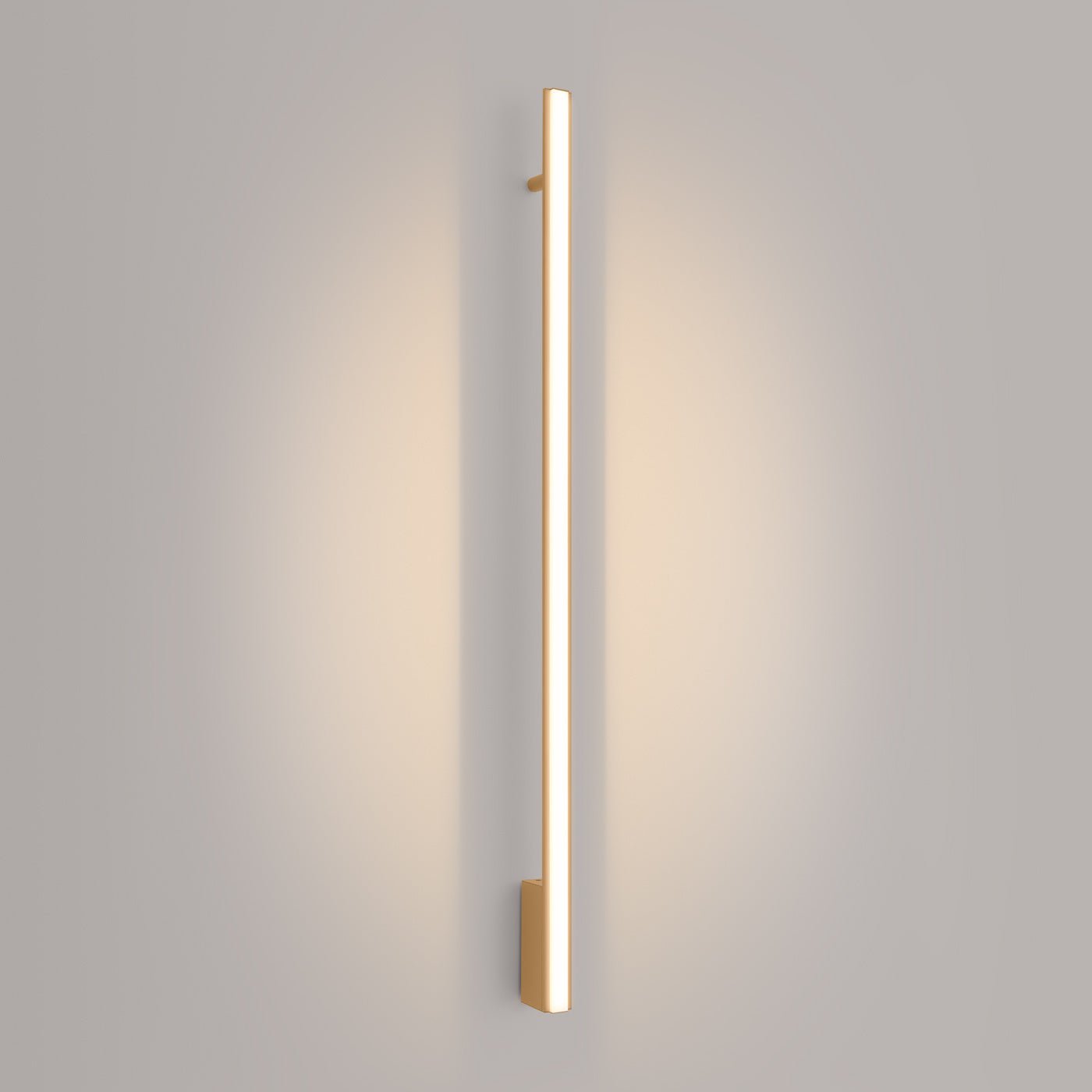 Wandleuchte "LAGOM 120" 3000K – Wandleuchte in Golden | Dexity Lichtdesign