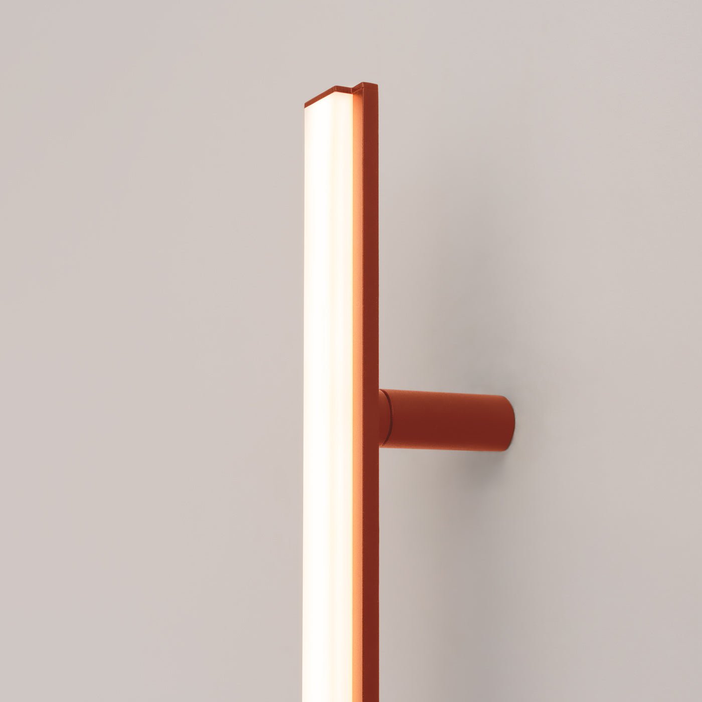 Wandleuchte "LAGOM 120" 3000K – Wandleuchte in Roter Ocker | Dexity Lichtdesign