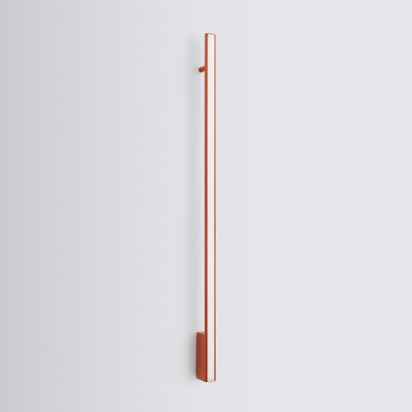 Wandleuchte "LAGOM 120" 4000K – Wandleuchte in Roter Ocker | Dexity Lichtdesign