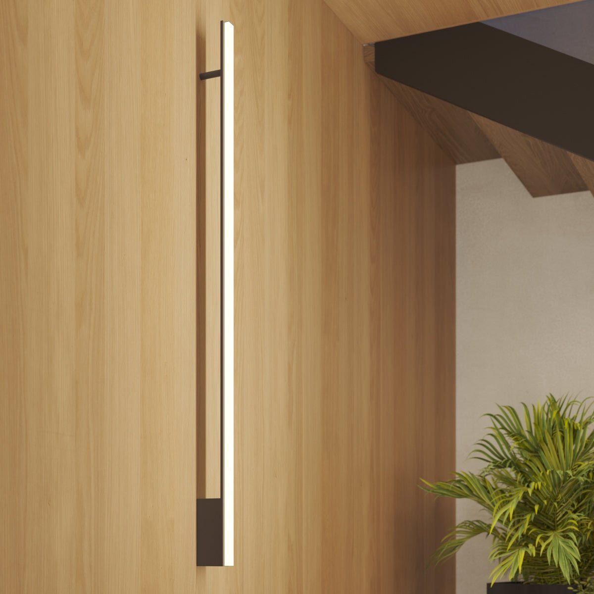 Wandleuchte "LAGOM 120" 4000K – Wandleuchte in Roter Ocker | Dexity Lichtdesign