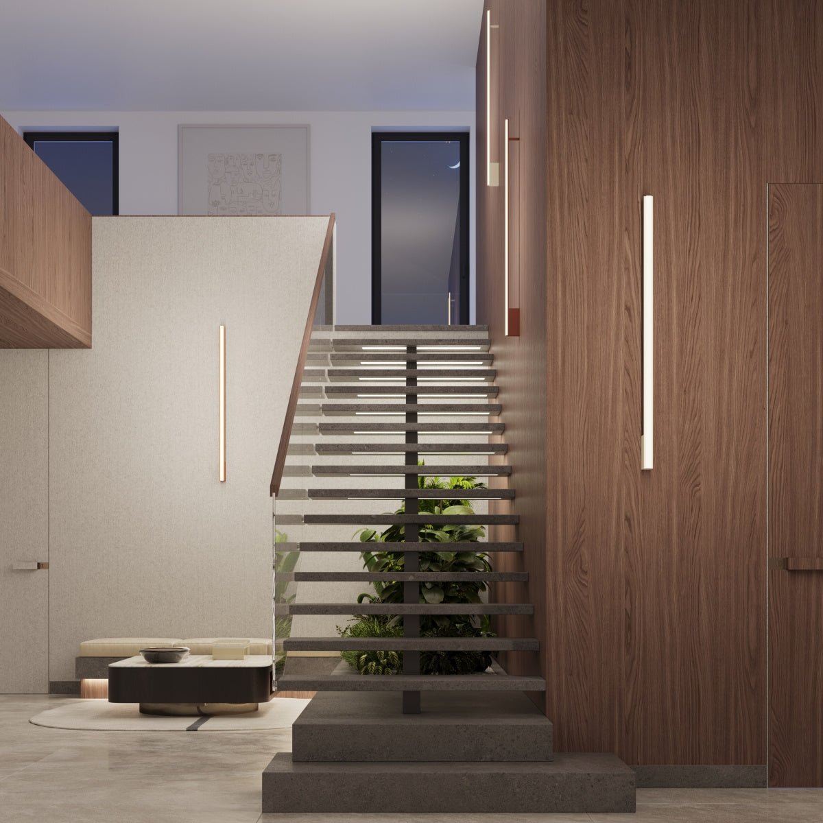 Wandleuchte "LAGOM 150" 3000K – Wandleuchte in Roter Ocker | Dexity Lichtdesign