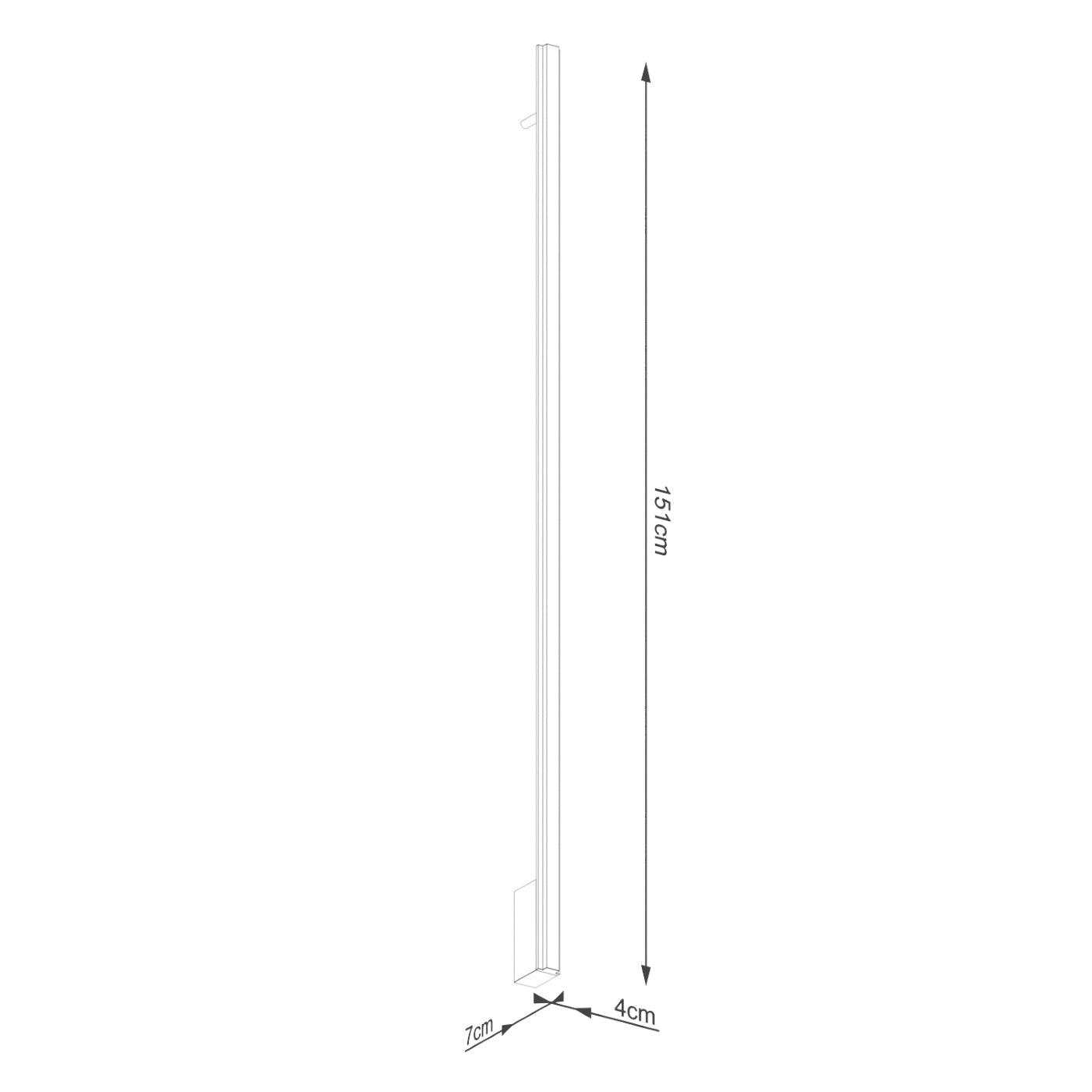 Wandleuchte "LAGOM 150" 4000K – Wandleuchte in Golden | Dexity Lichtdesign