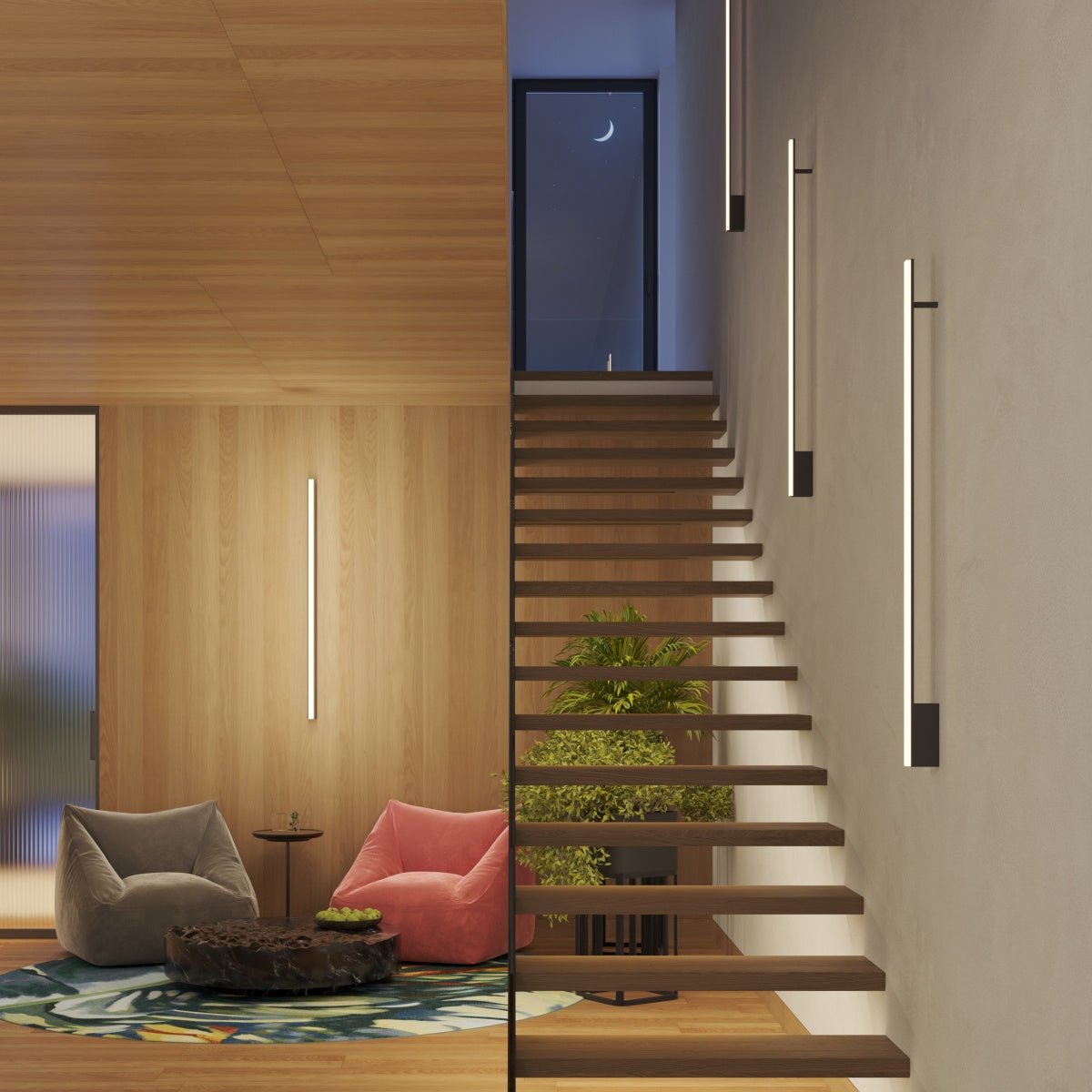 Wandleuchte "LAGOM 150" 4000K – Wandleuchte in Olivgrün | Dexity Lichtdesign