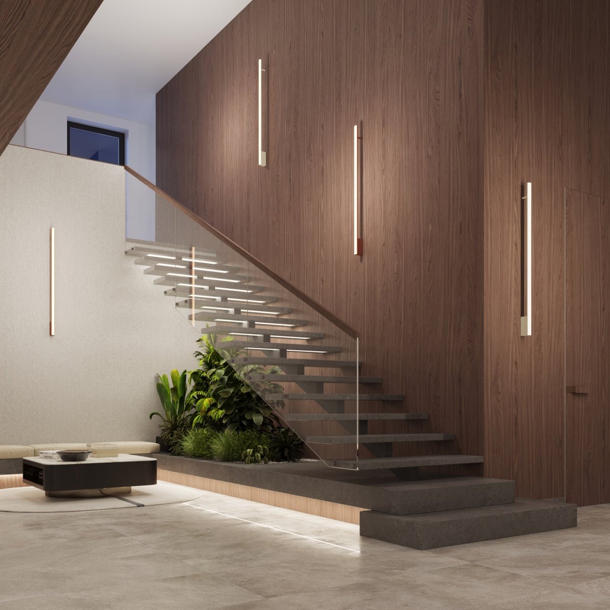 Wandleuchte "LAGOM 90" 3000K – Wandleuchte in Weiß | Dexity Lichtdesign