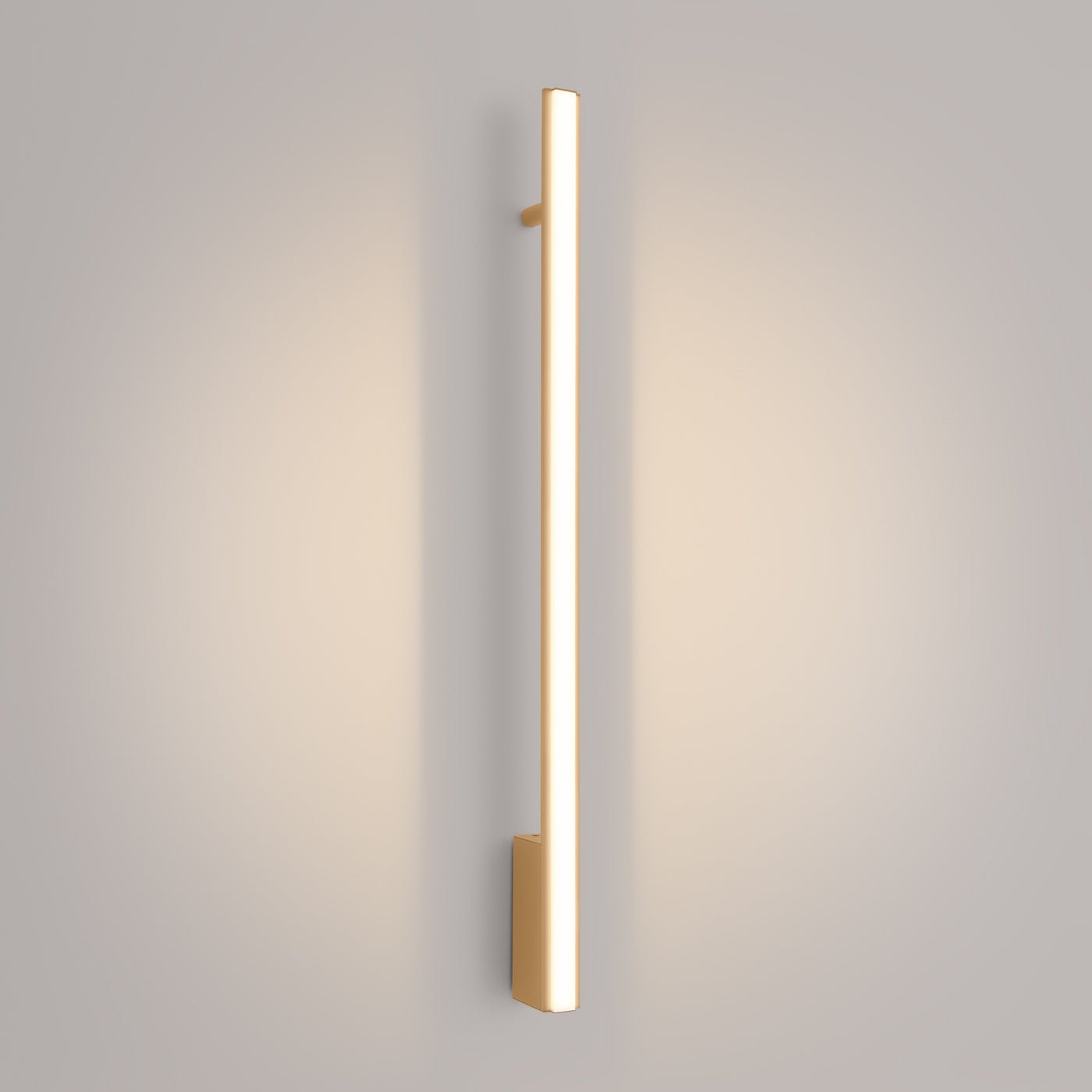 Wandleuchte "LAGOM 90" 3000K – Wandleuchte in Golden | Dexity Lichtdesign