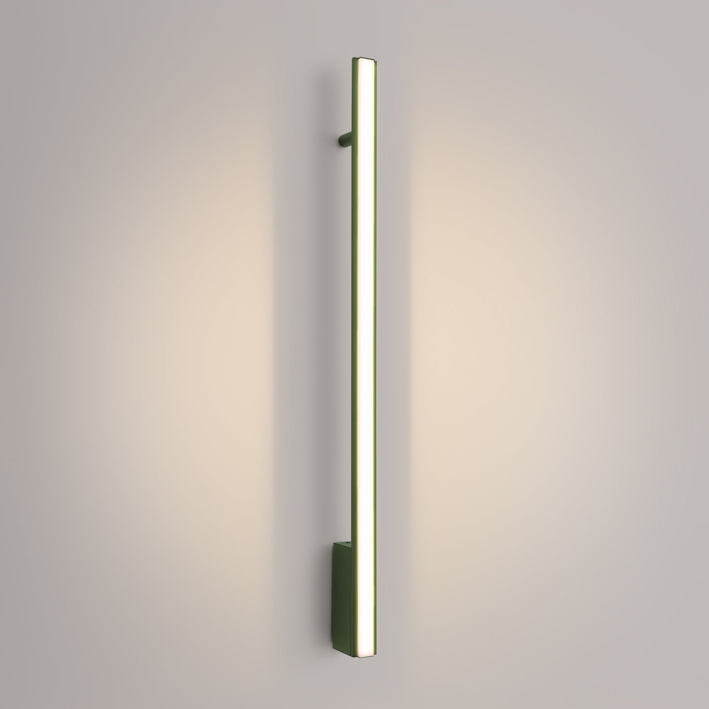 Wandleuchte "LAGOM 90" 3000K – Wandleuchte in Olivgrün | Dexity Lichtdesign