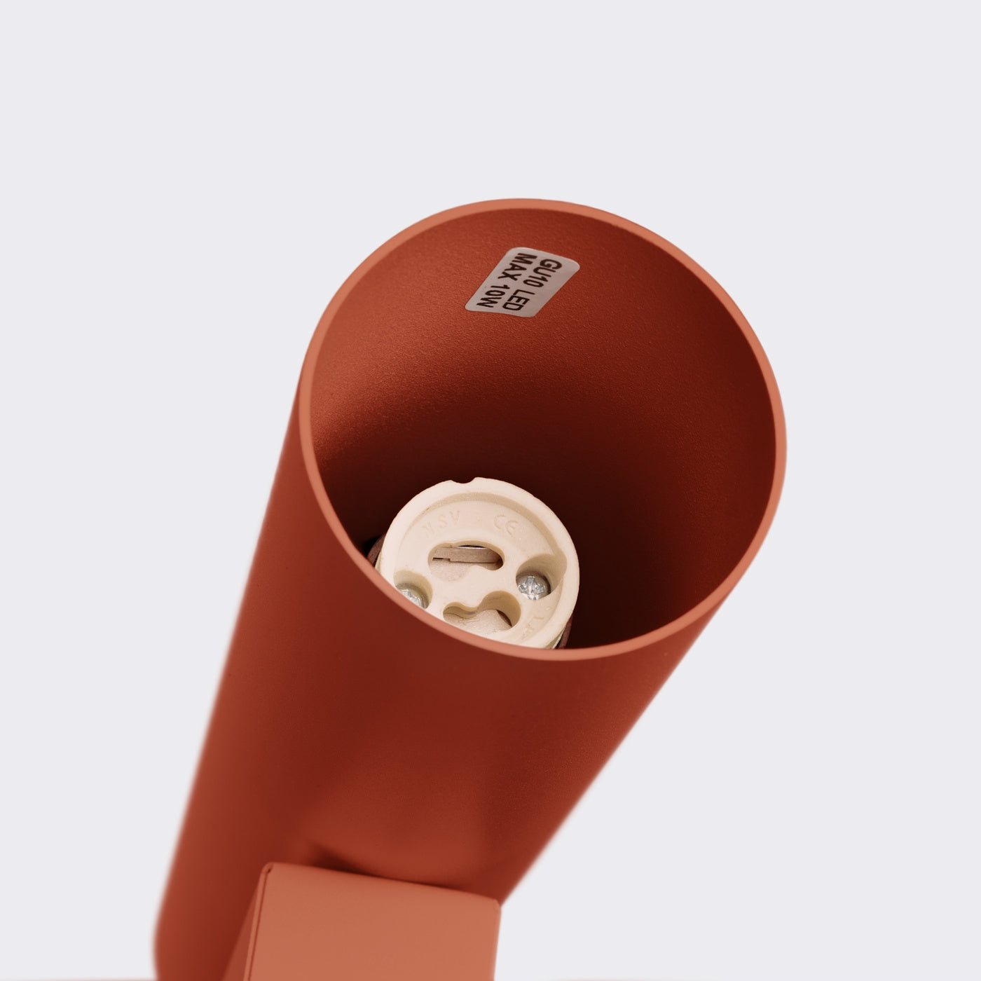 Wandleuchte "LAGOS 2" – Wandleuchte in Roter Ocker | Dexity Lichtdesign