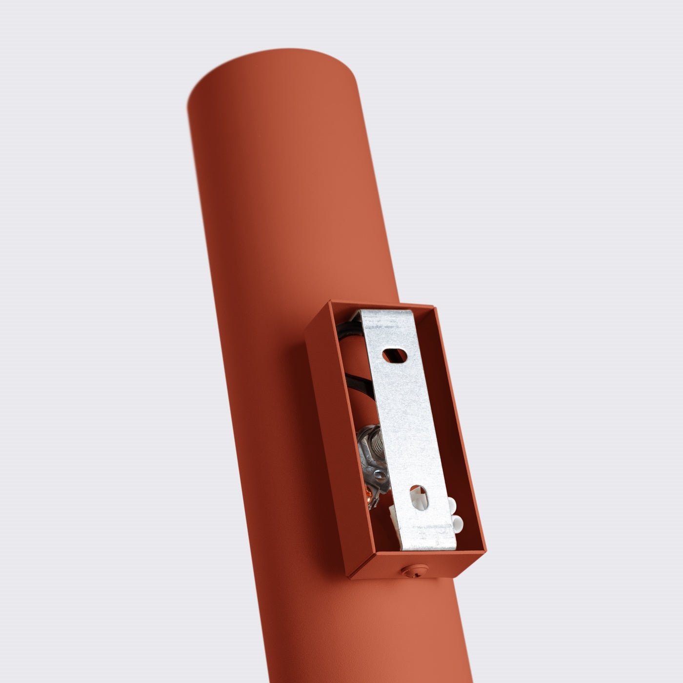 Wandleuchte "LAGOS 2" – Wandleuchte in Roter Ocker | Dexity Lichtdesign