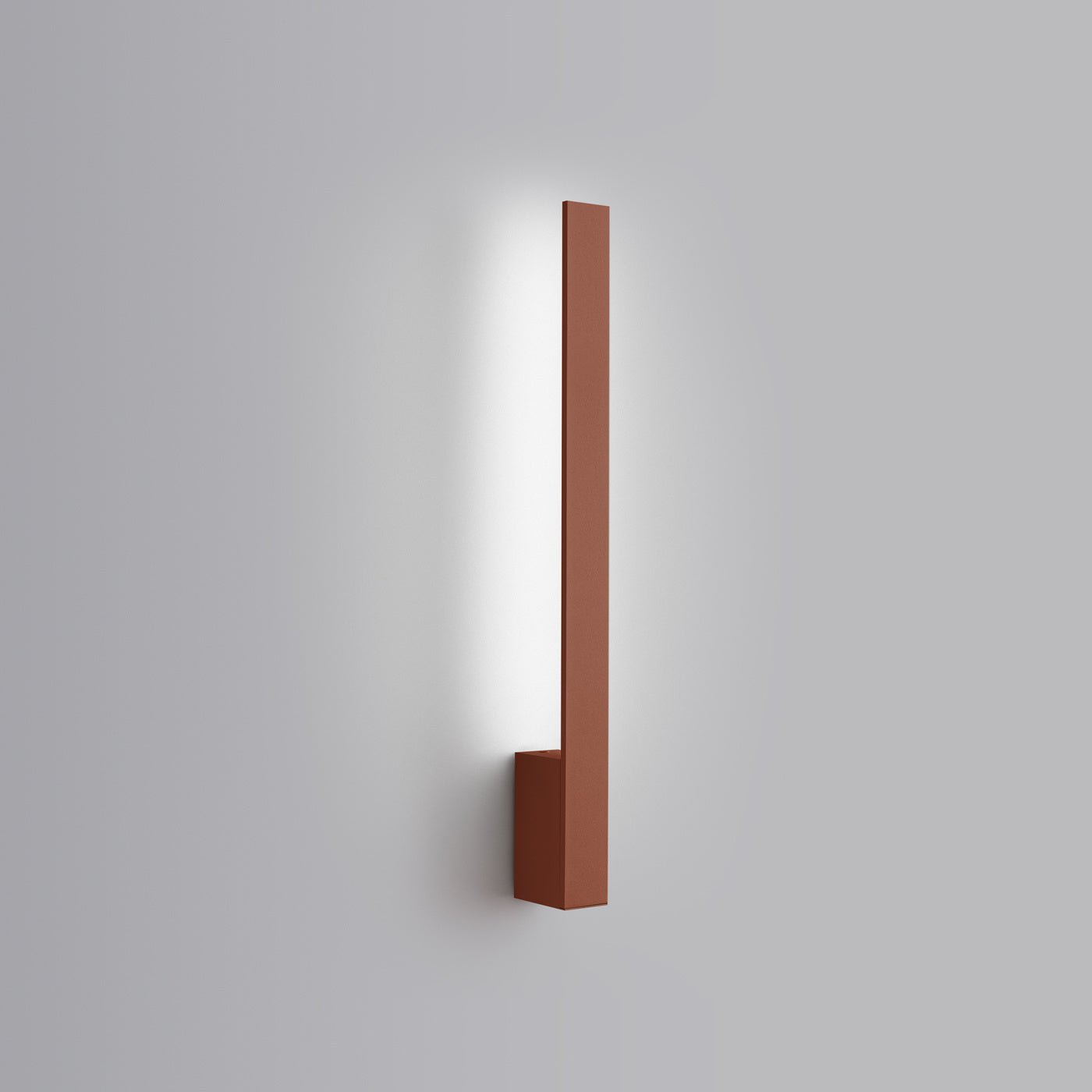 Wandleuchte "LAHTI 50" 4000K – Wandleuchte in Roter Ocker | Dexity Lichtdesign