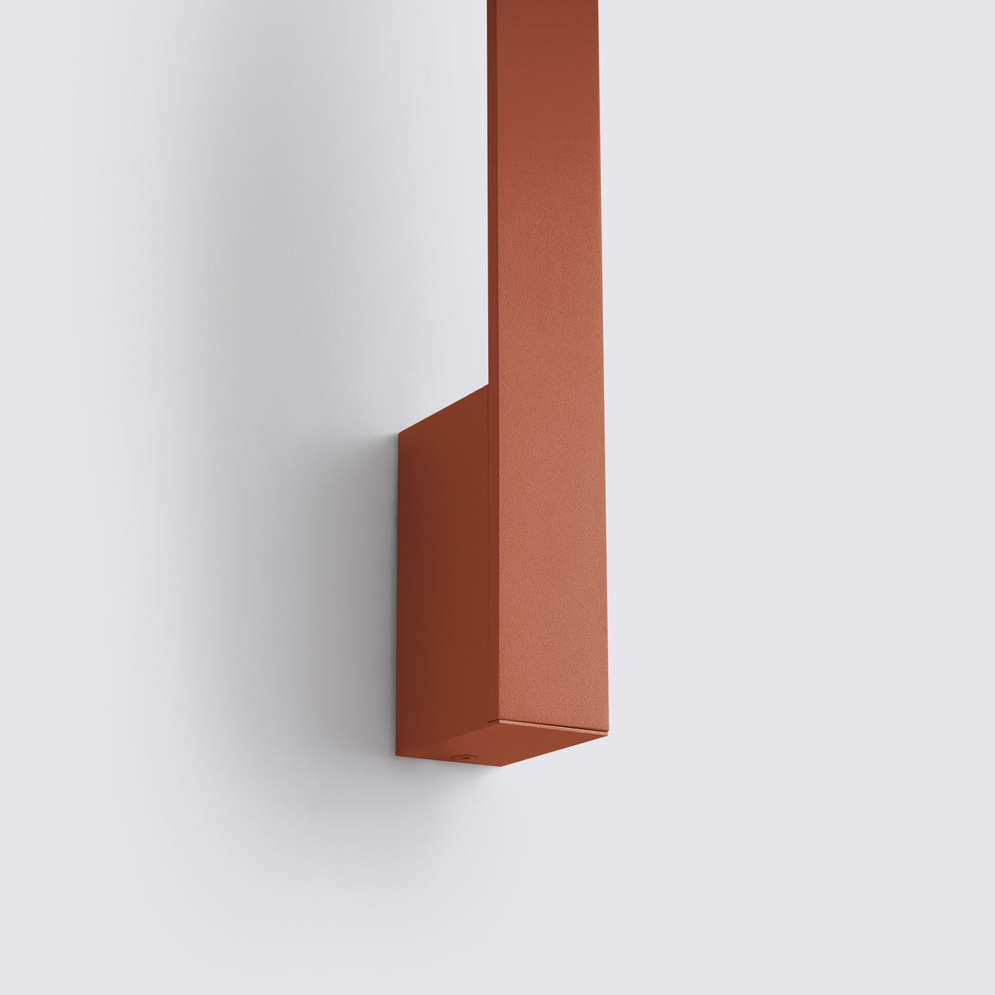 Wandleuchte "LAHTI 70" 4000K – Wandleuchte in Roter Ocker | Dexity Lichtdesign