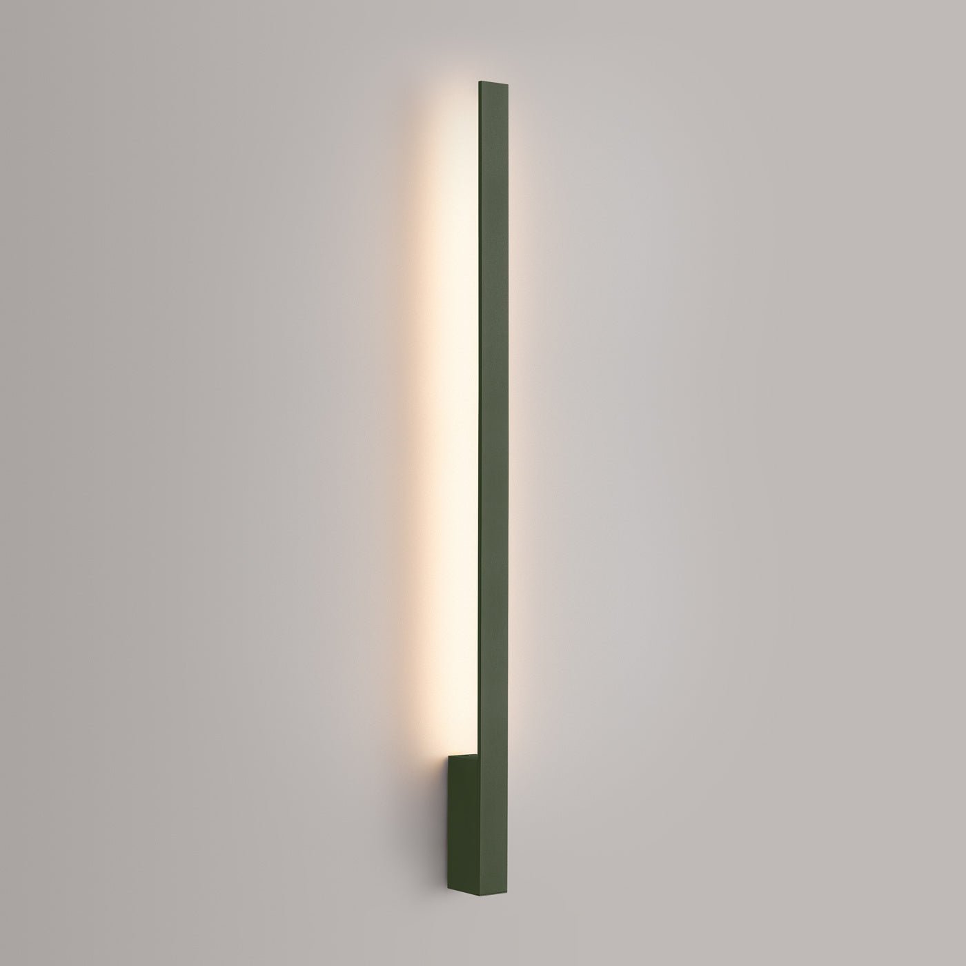 Wandleuchte "LAHTI 90" 3000K – Wandleuchte in Olivgrün | Dexity Lichtdesign