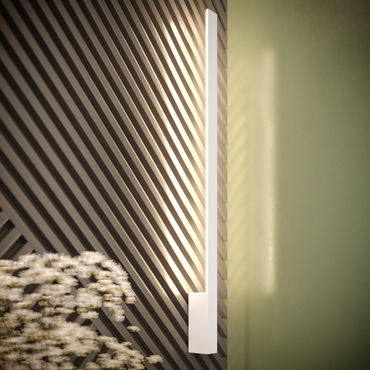 Wandleuchte "LAHTI L" 4000K – Wandleuchte in Weiß | Dexity Lichtdesign